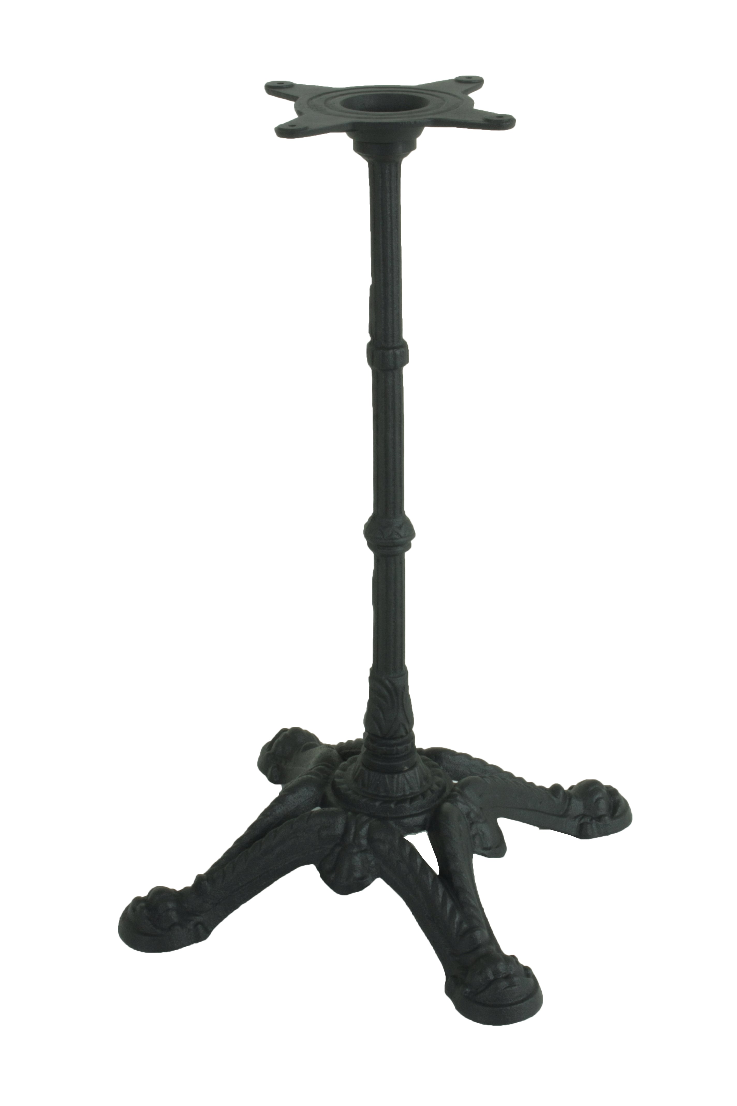 Bistrotisch CIVETTA 70x70cm Gastro-Tisch Gusseisen Dark Slate robust Garden Pleasure