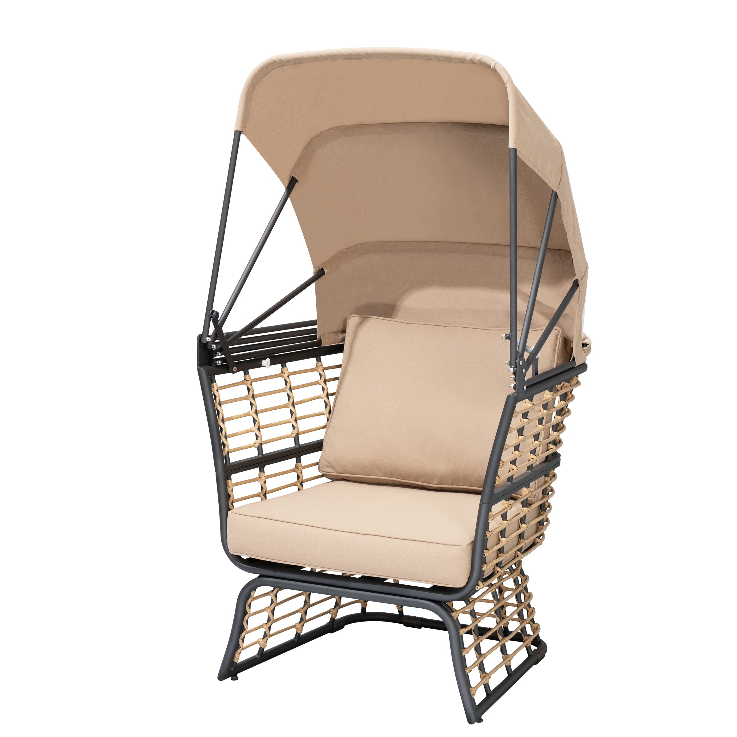 Relaxsessel PAROS Loungesessel Gartensessel Sonnendach Garden Pleasure