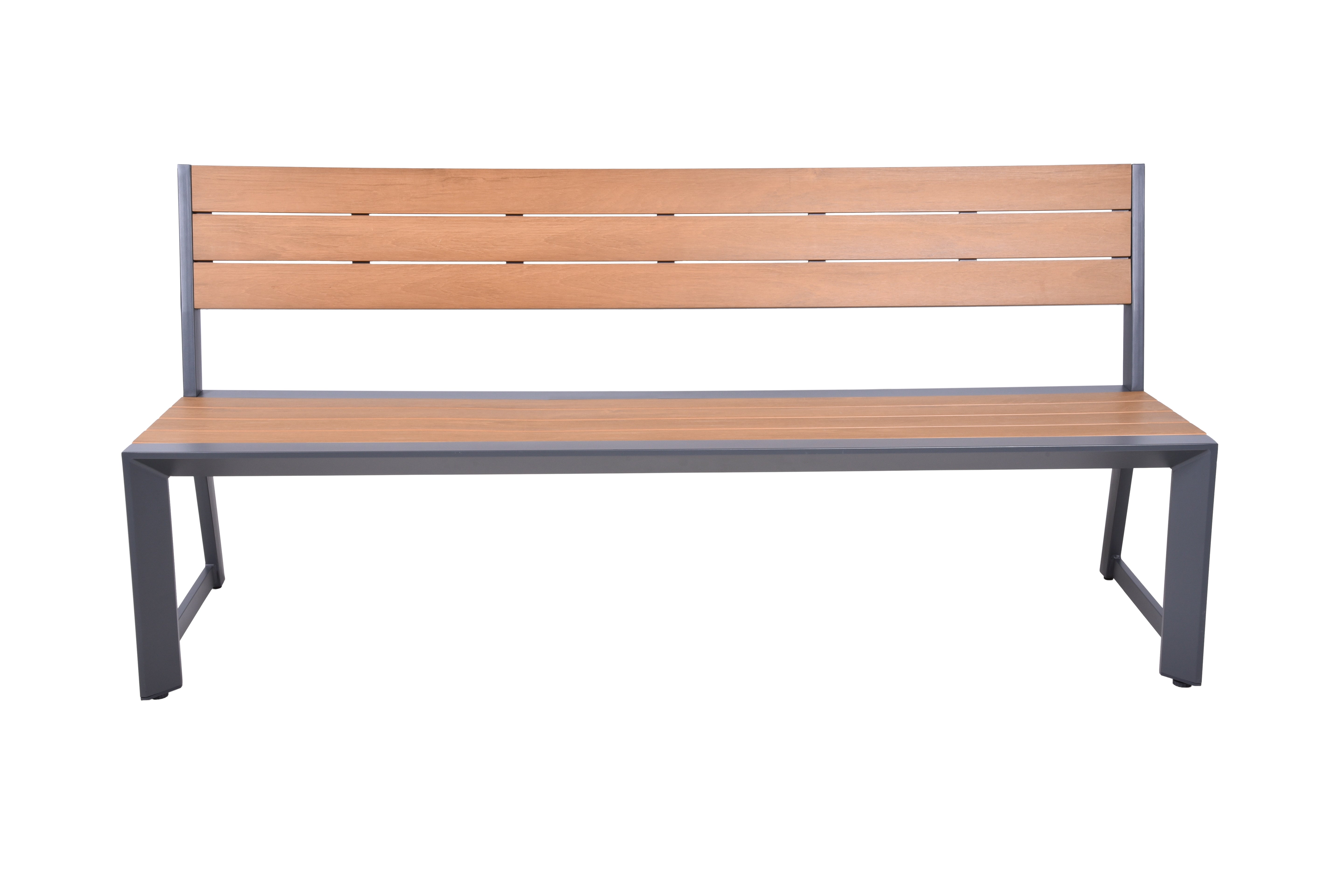 Gartenbank SILEA Sitzbank 3-Sitzer Parkbank Aluminium Non-Wood Garden Pleasure