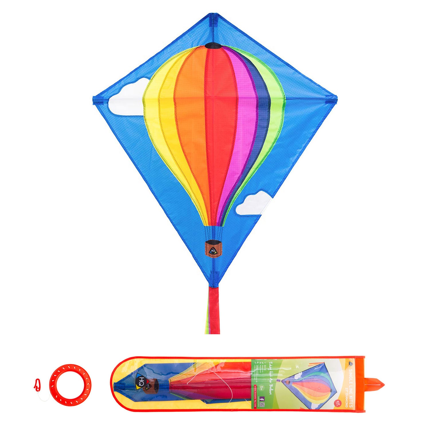 Kinderdrachen Einleiner Drachen HQ Eddy Hot Air Balloon Flugdrachen