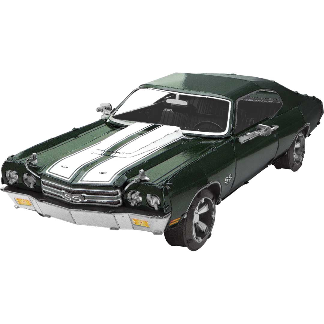 Metal Earth 1970 Chevy Chevelle ME1026 Modellbausatz Puzzle DIY Bausatz präzise gelasert stabil langlebig