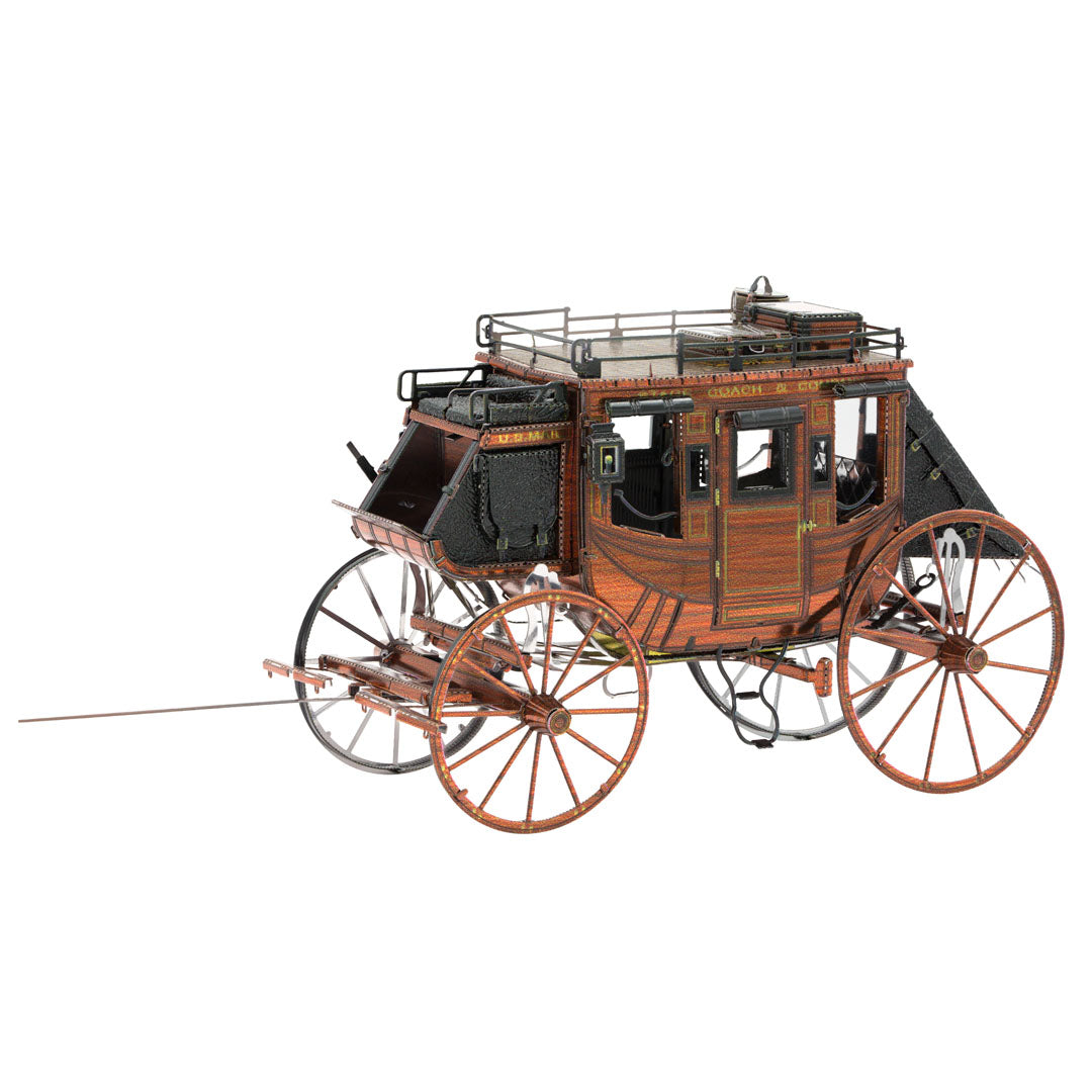 Metal Earth Wild West Stage Coach MMS189 Modellbausatz Puzzle DIY Bausatz präzise gelasert stabil langlebig
