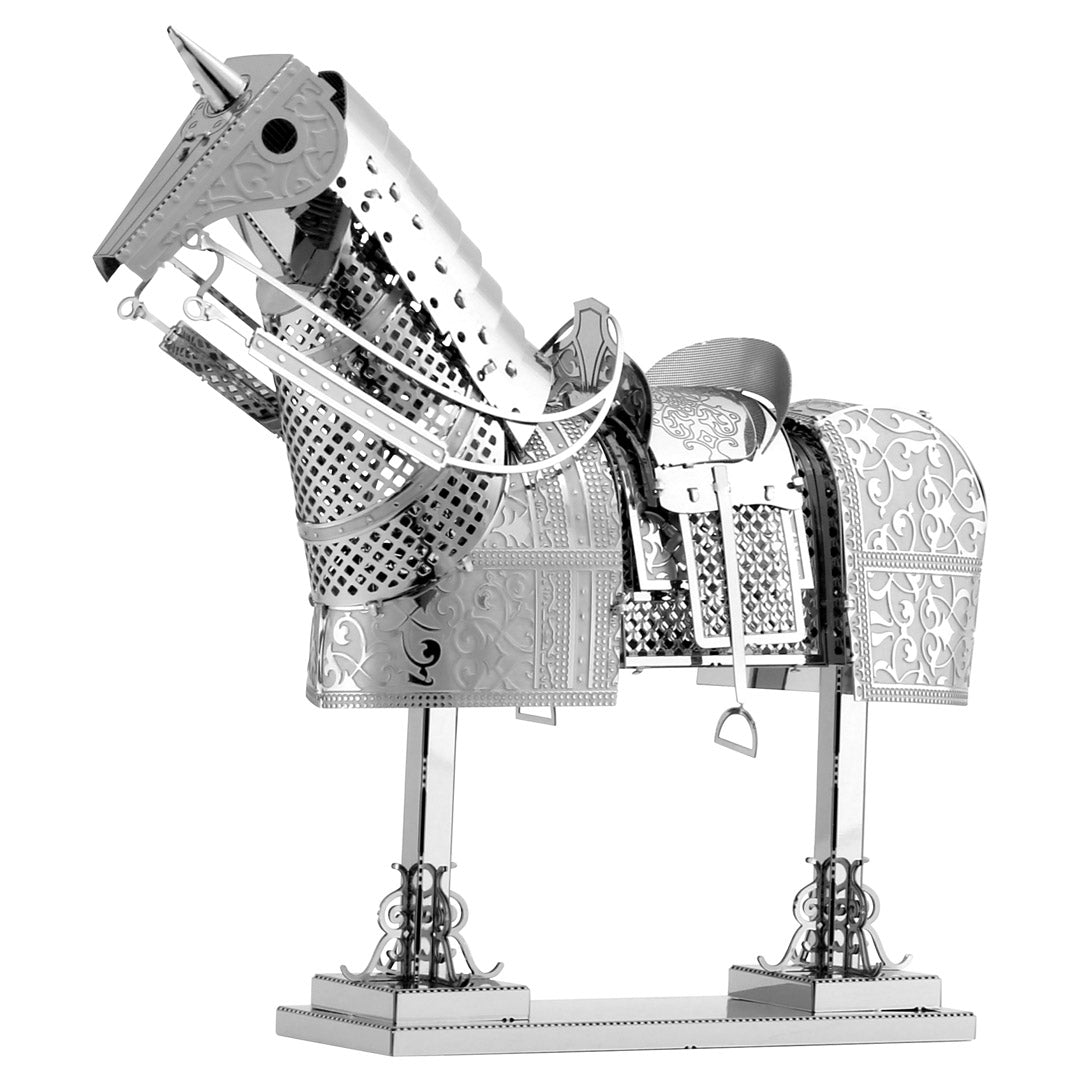 Metal Earth Armor Horse MMS143 Modellbausatz Puzzle DIY Bausatz präzise gelasert stabil langlebig