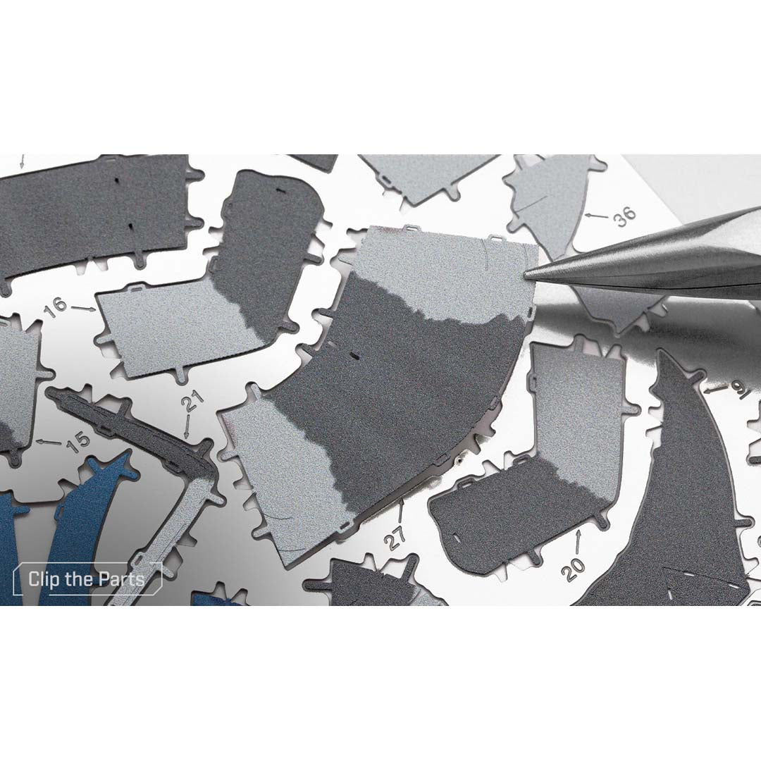 Metal Earth Great White Shark ME1008 Modellbausatz Puzzle DIY Bausatz präzise gelasert stabil langlebig