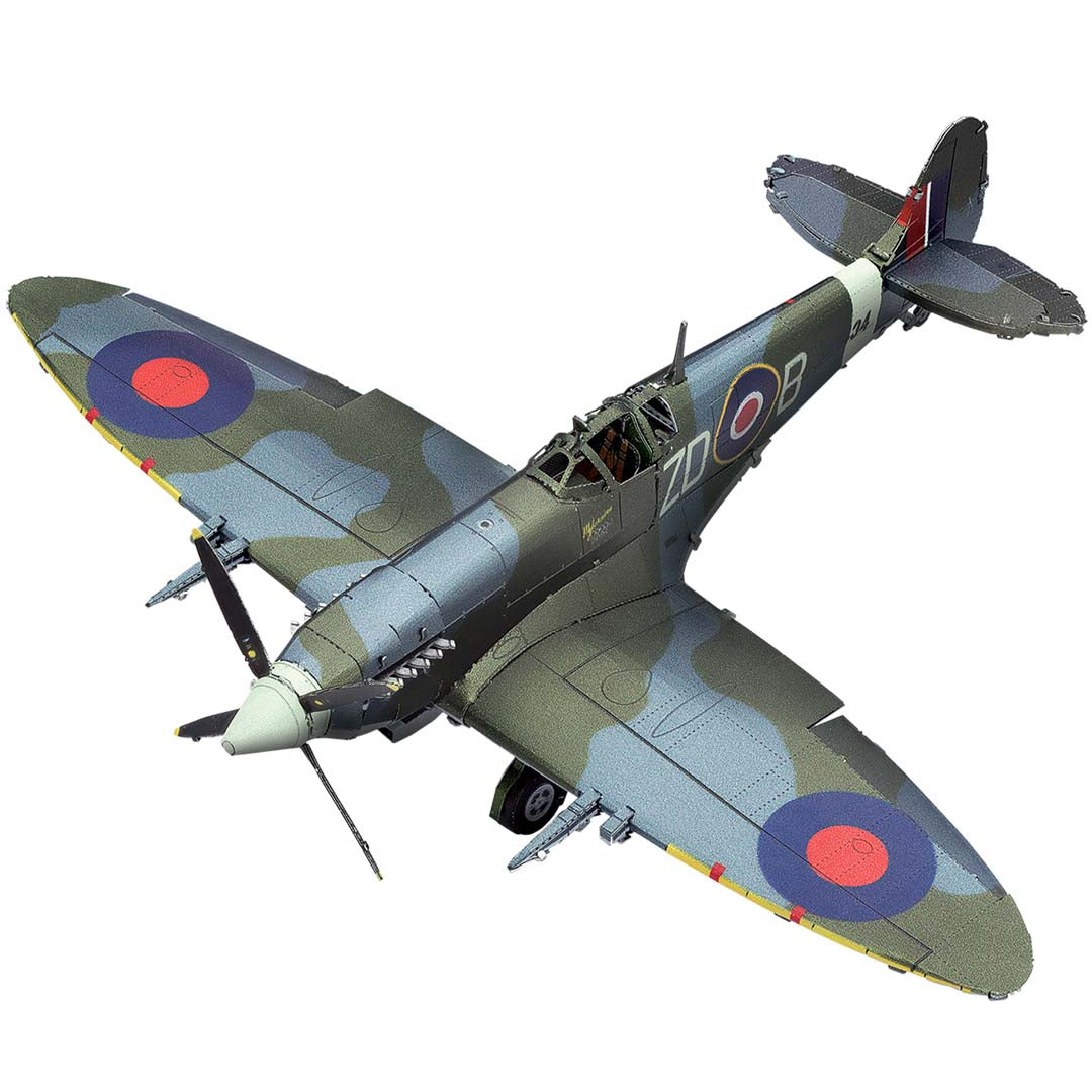 Metal Earth Supermarine Spitfire ME1005 Modellbausatz Puzzle DIY Bausatz präzise gelasert stabil langlebig