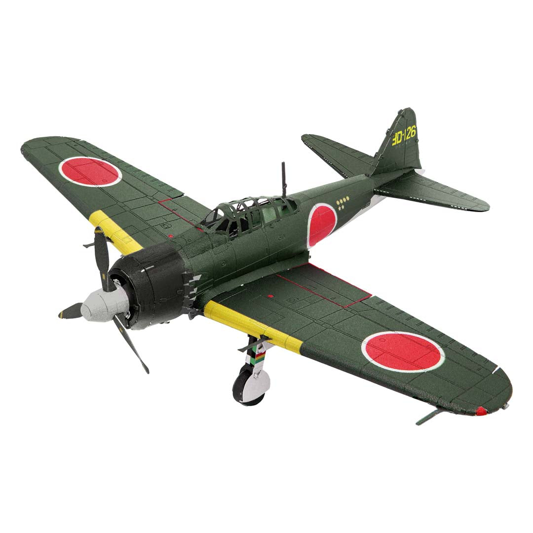 Metal Earth Mitsubishi Zero ME1012 Modellbausatz Puzzle DIY Bausatz präzise gelasert stabil langlebig