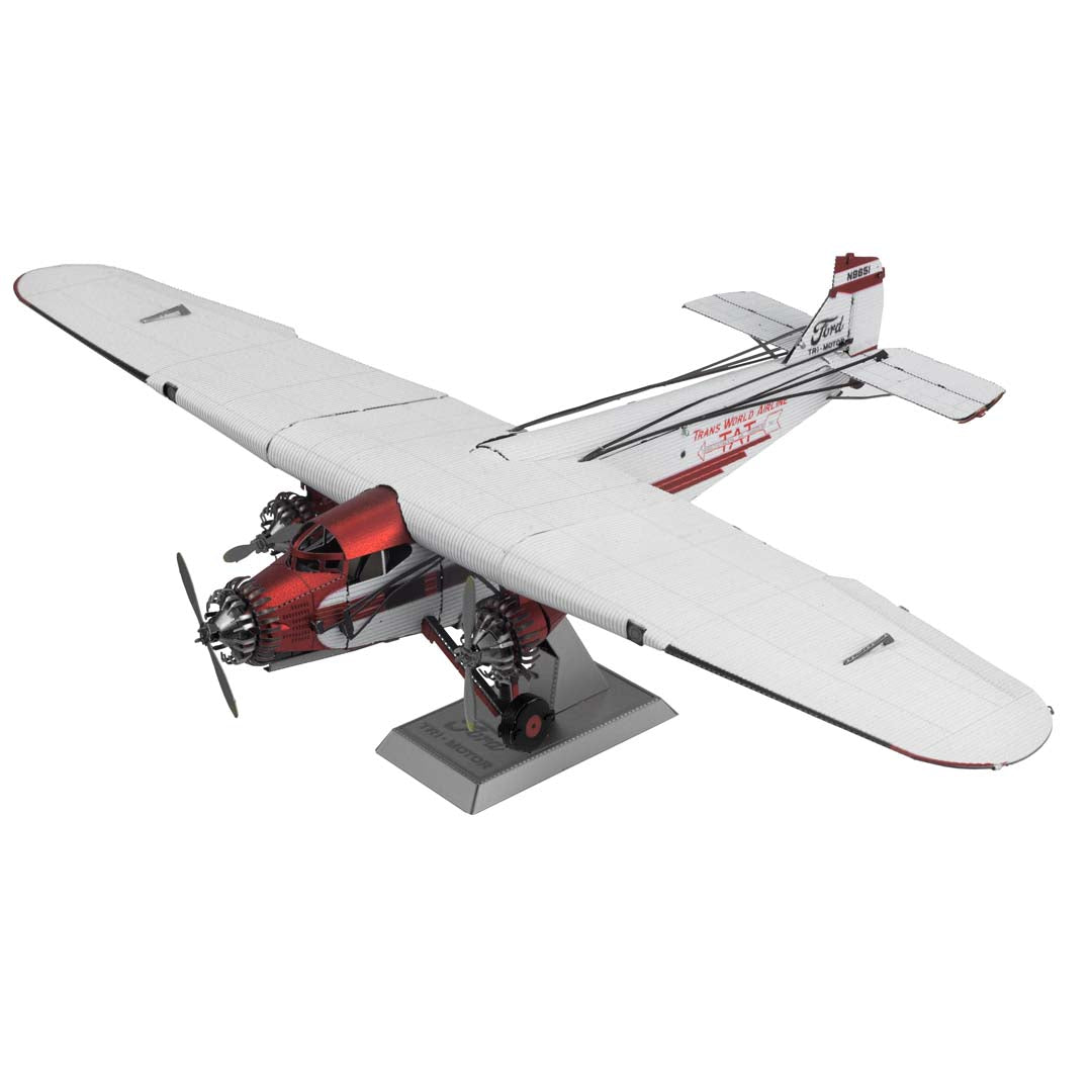 Metal Earth Ford Trimotor (Tin Goose) MMS467 Modellbausatz Puzzle DIY Bausatz präzise gelasert stabil langlebig