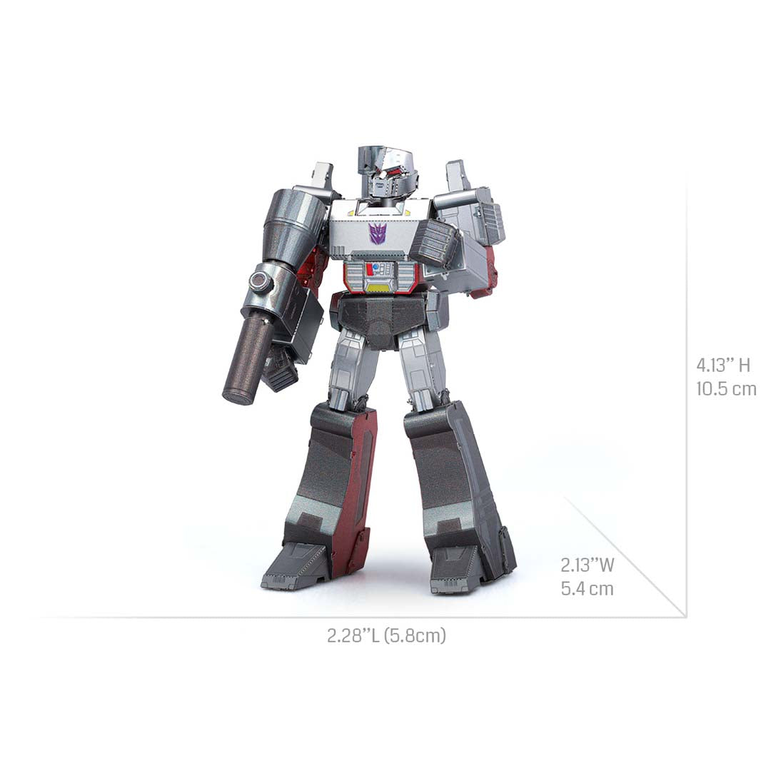 Metal Earth Transformers Megatron, farbig MMS471 Modellbausatz Puzzle DIY Bausatz präzise gelasert stabil langlebig