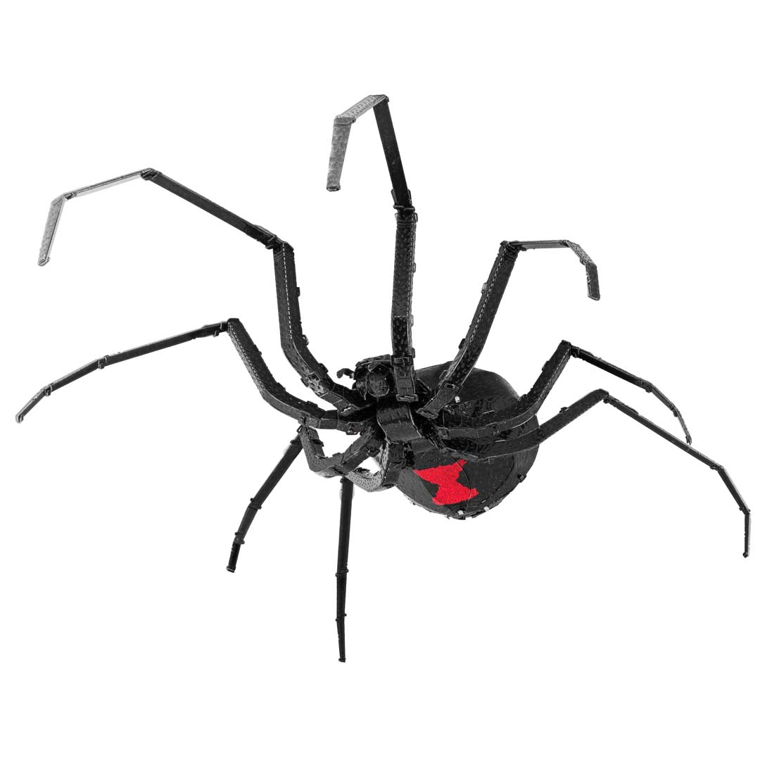 Metal Earth Black Widow (farbiges Modell) ME1038 Modellbausatz Puzzle DIY Bausatz präzise gelasert stabil langlebig