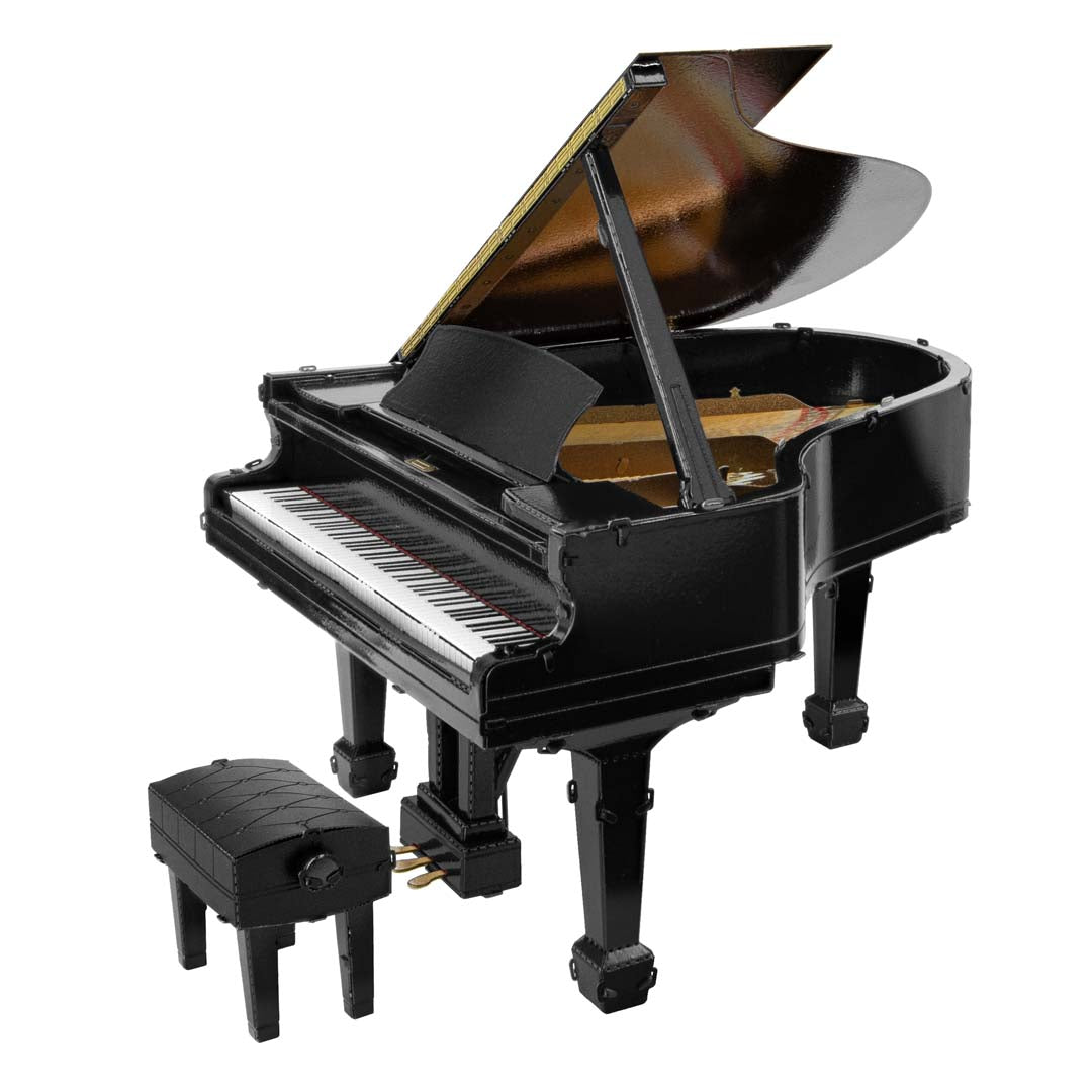 Metal Earth Grand Piano (farbiges Modell) ME1028 Modellbausatz Puzzle DIY Bausatz präzise gelasert stabil langlebig