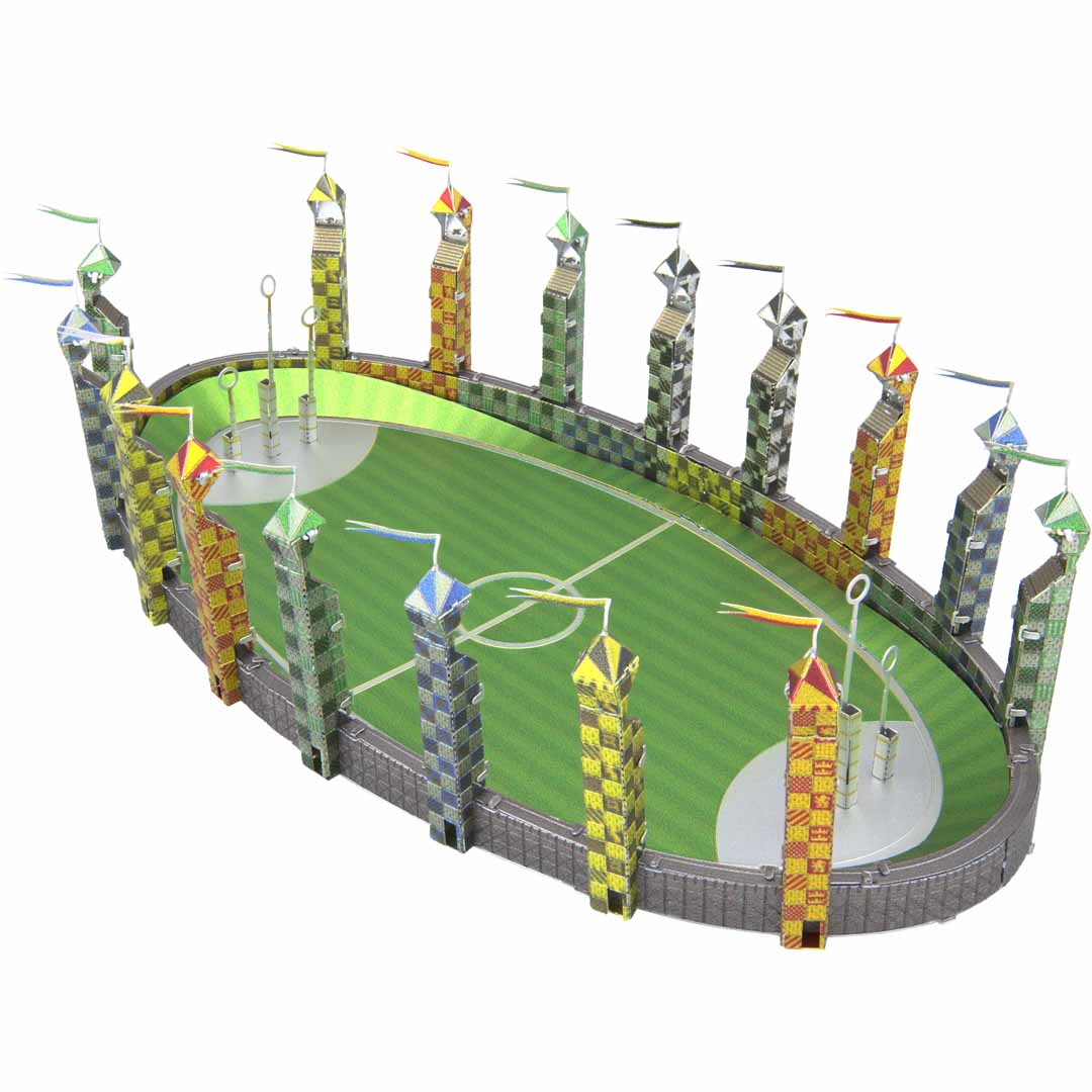 Metal Earth Harry Potter Quidditch Pitch MMS466 Modellbausatz Puzzle DIY Bausatz präzise gelasert stabil langlebig
