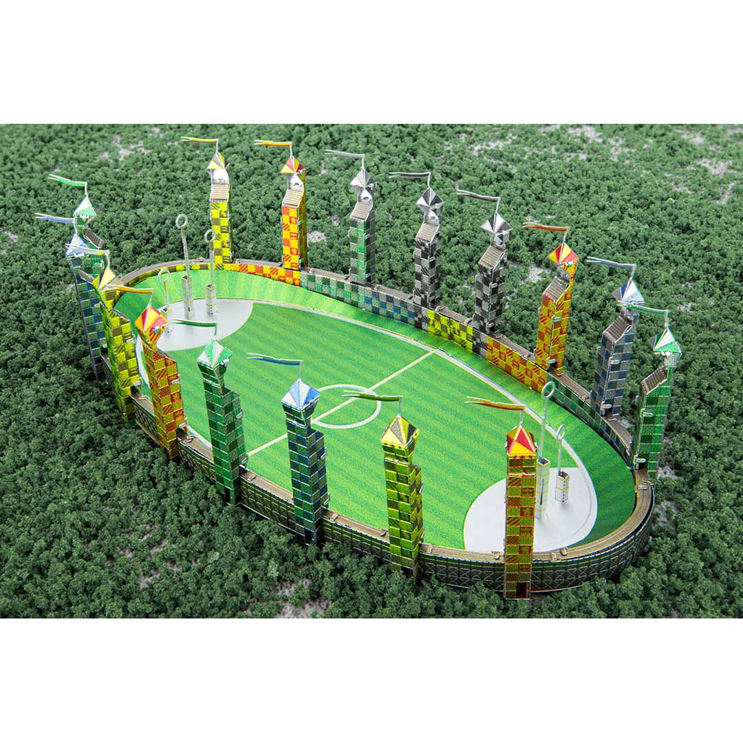 Metal Earth Harry Potter Quidditch Pitch MMS466 Modellbausatz Puzzle DIY Bausatz präzise gelasert stabil langlebig