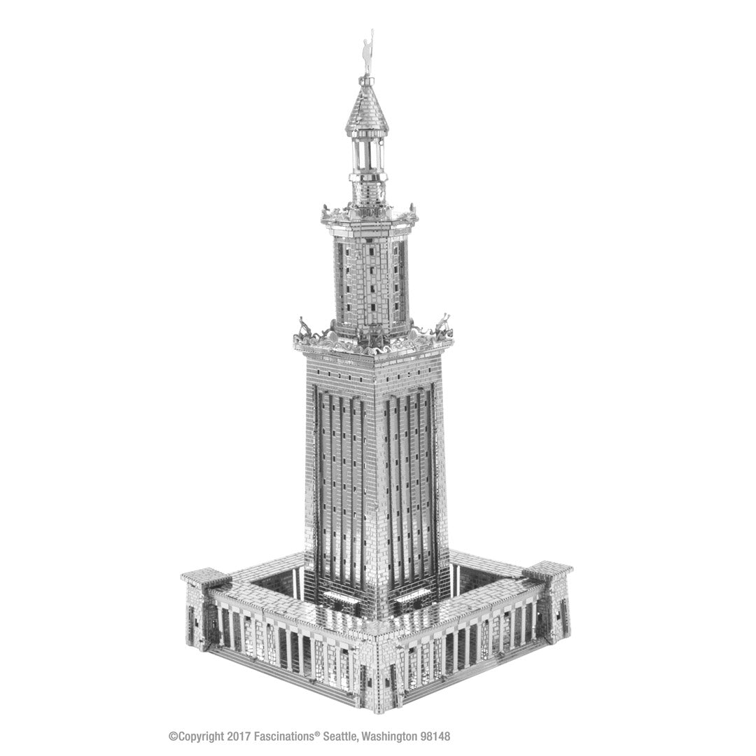 Metal Earth Premium Series Lighthouse of Alexandria ICX026 Modellbausatz Puzzle DIY Bausatz präzise gelasert stabil langlebig