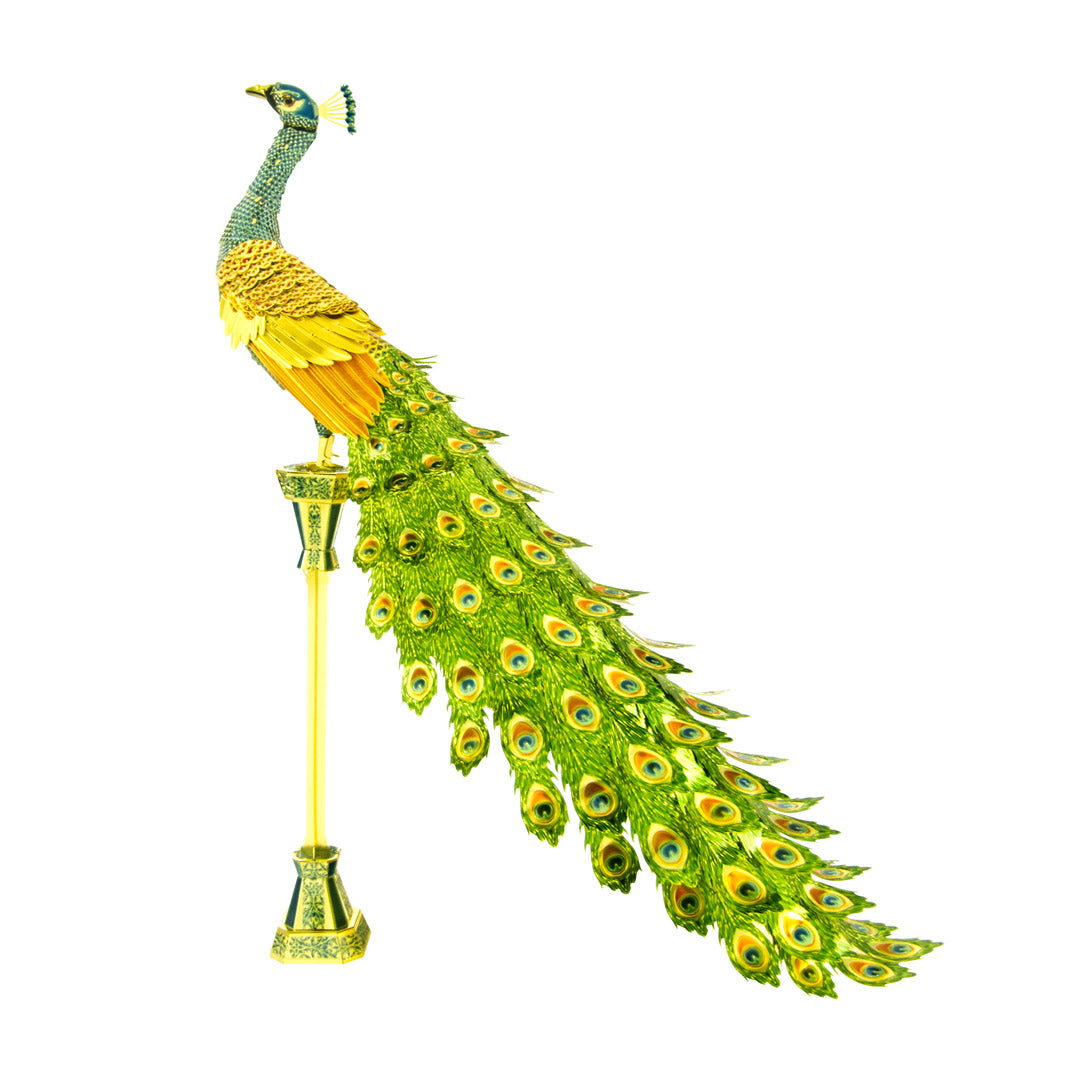 Metal Earth Premium Series Peacock ICX112 Modellbausatz Puzzle DIY Bausatz präzise gelasert stabil langlebig