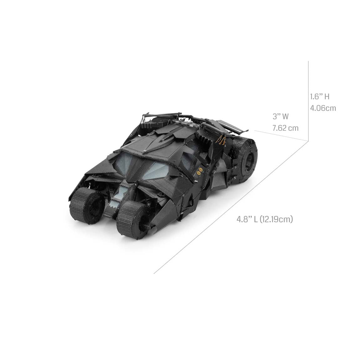 Metal Earth Premium Series Batman Tumbler PS2006 Modellbausatz Puzzle DIY Bausatz präzise gelasert stabil langlebig