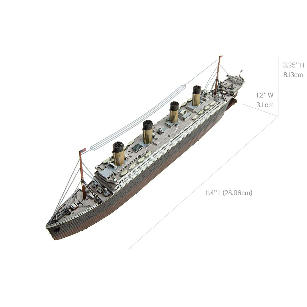 Metal Earth RMS Premium Series RMS Titanic PS2004 Modellbausatz Puzzle DIY Bausatz präzise gelasert stabil langlebig