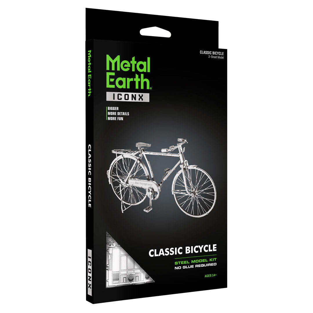 Metal Earth Premium Series Bon Voyage Bicycle ICX020 Modellbausatz Puzzle DIY Bausatz präzise gelasert stabil langlebig