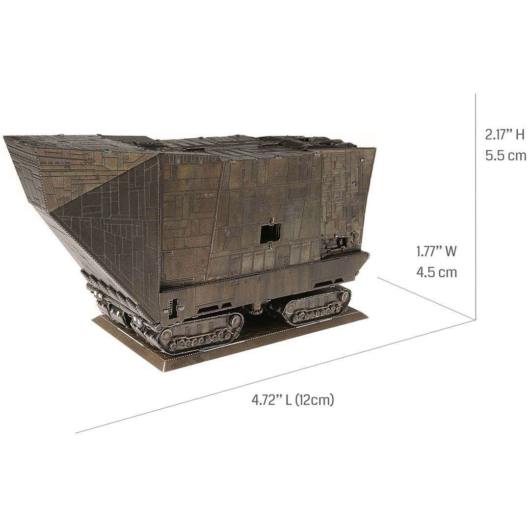 Metal Earth STAR Premium Series STAR WARS Mandalorian - Jawa Sandcrawler™ ICX237 Modellbausatz Puzzle DIY Bausatz präzise gelasert stabil langlebig