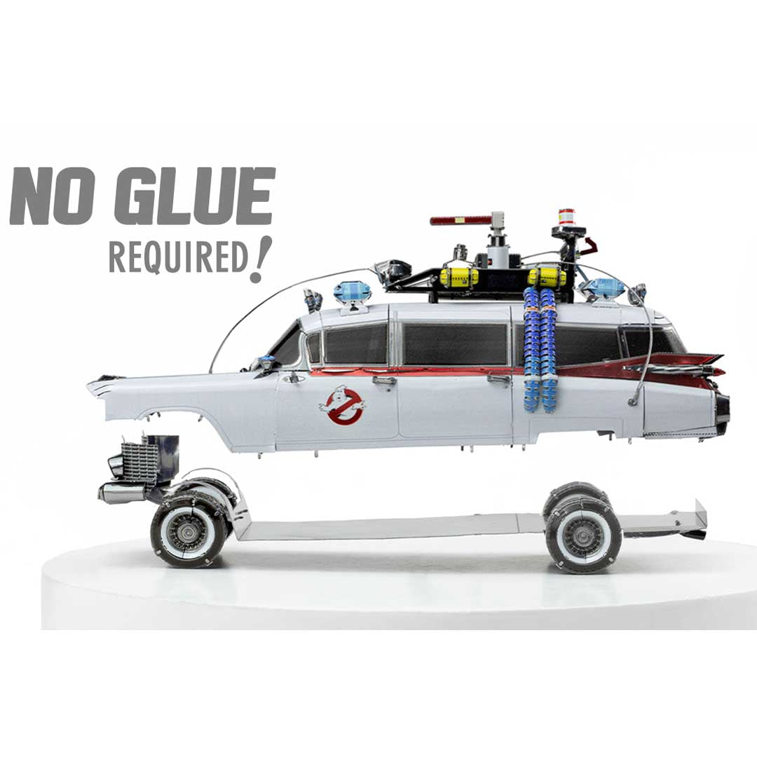 Metal Earth Premium Series Ecto-1 Ghostbusters ICX230 Modellbausatz Puzzle DIY Bausatz präzise gelasert stabil langlebig