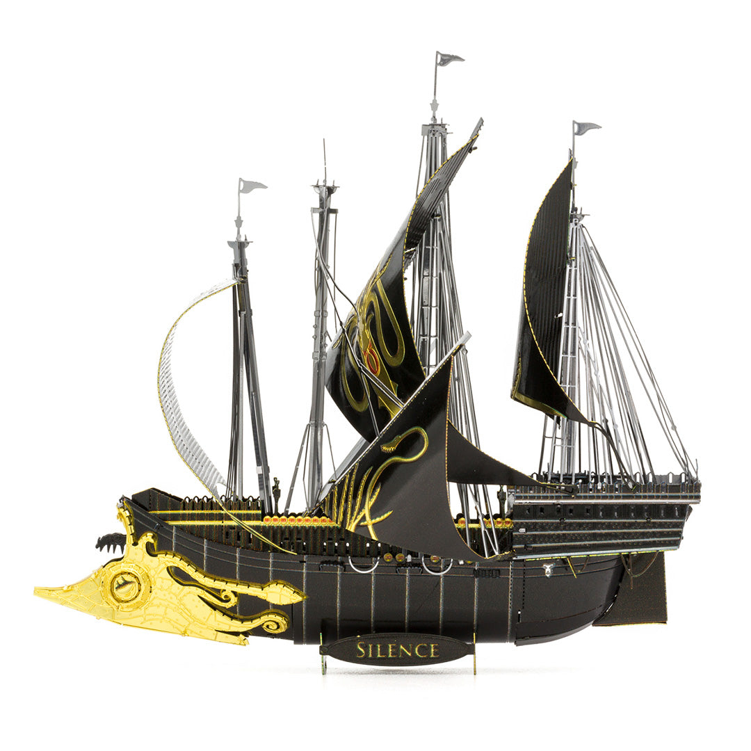 Metal Earth Premium Series Game of Thrones: Greyjoy Ship Silence ICX126 Modellbausatz Puzzle DIY Bausatz präzise gelasert stabil langlebig