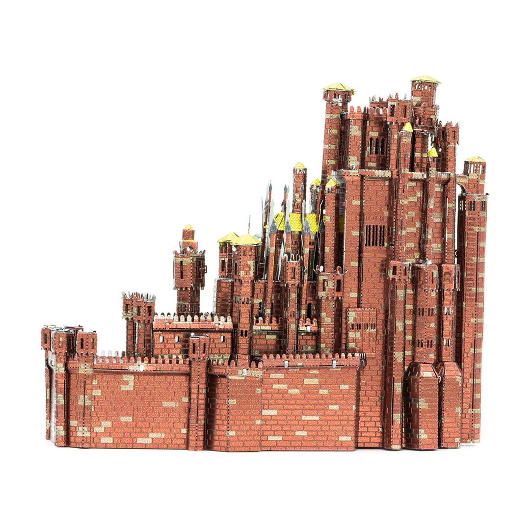 Metal Earth Premium Series Game of Thrones: Red Keep ICX127 Modellbausatz Puzzle DIY Bausatz präzise gelasert stabil langlebig