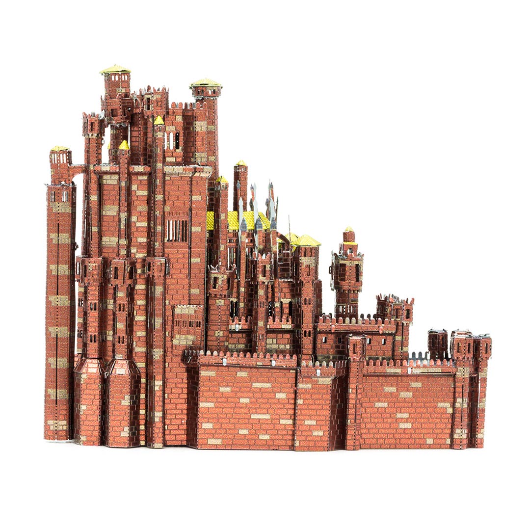 Metal Earth Premium Series Game of Thrones: Red Keep ICX127 Modellbausatz Puzzle DIY Bausatz präzise gelasert stabil langlebig
