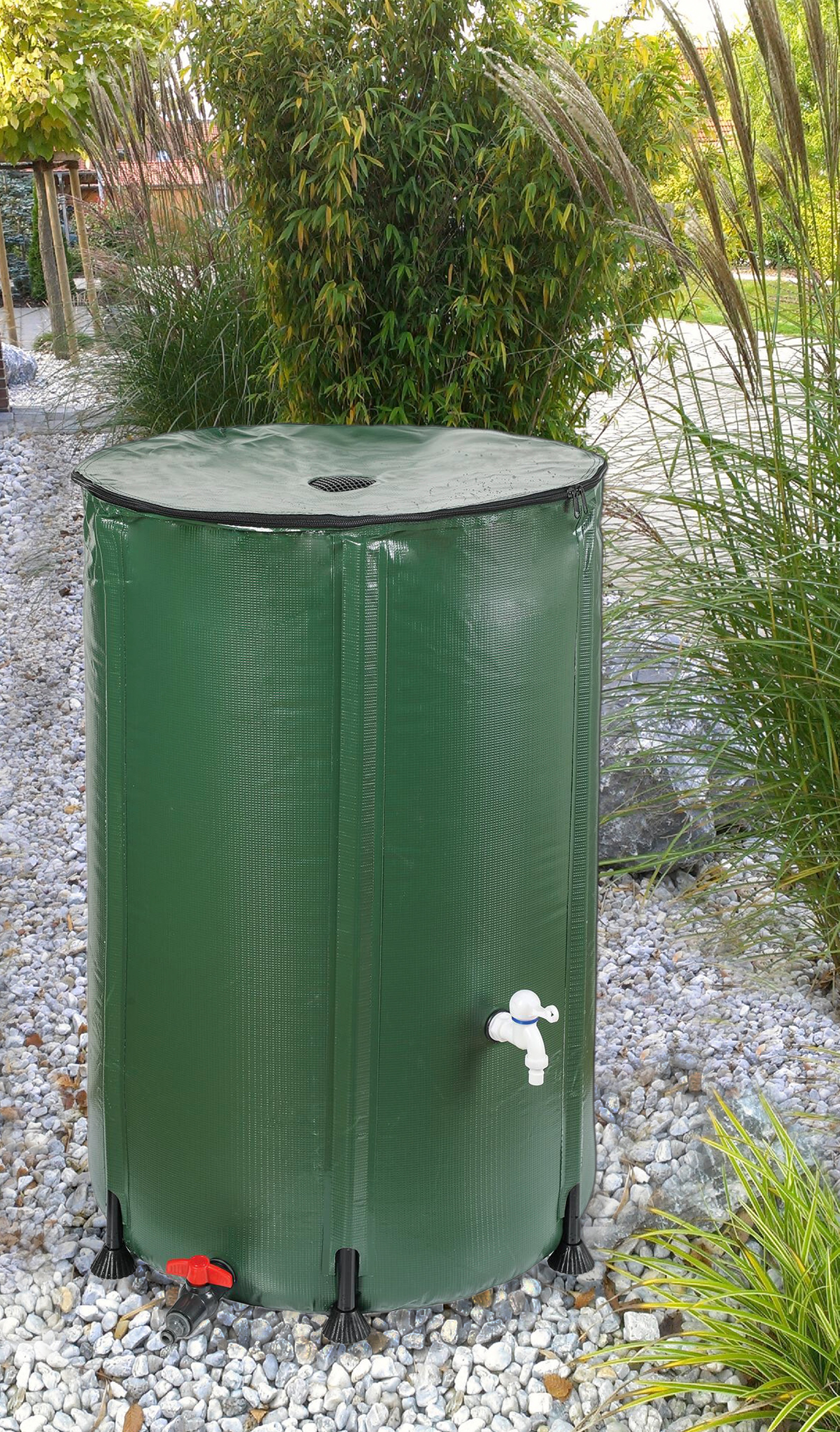 Wassertank Regentonnen Faltbar Wasserbehälter Wasserspeicher Garden Pleasure