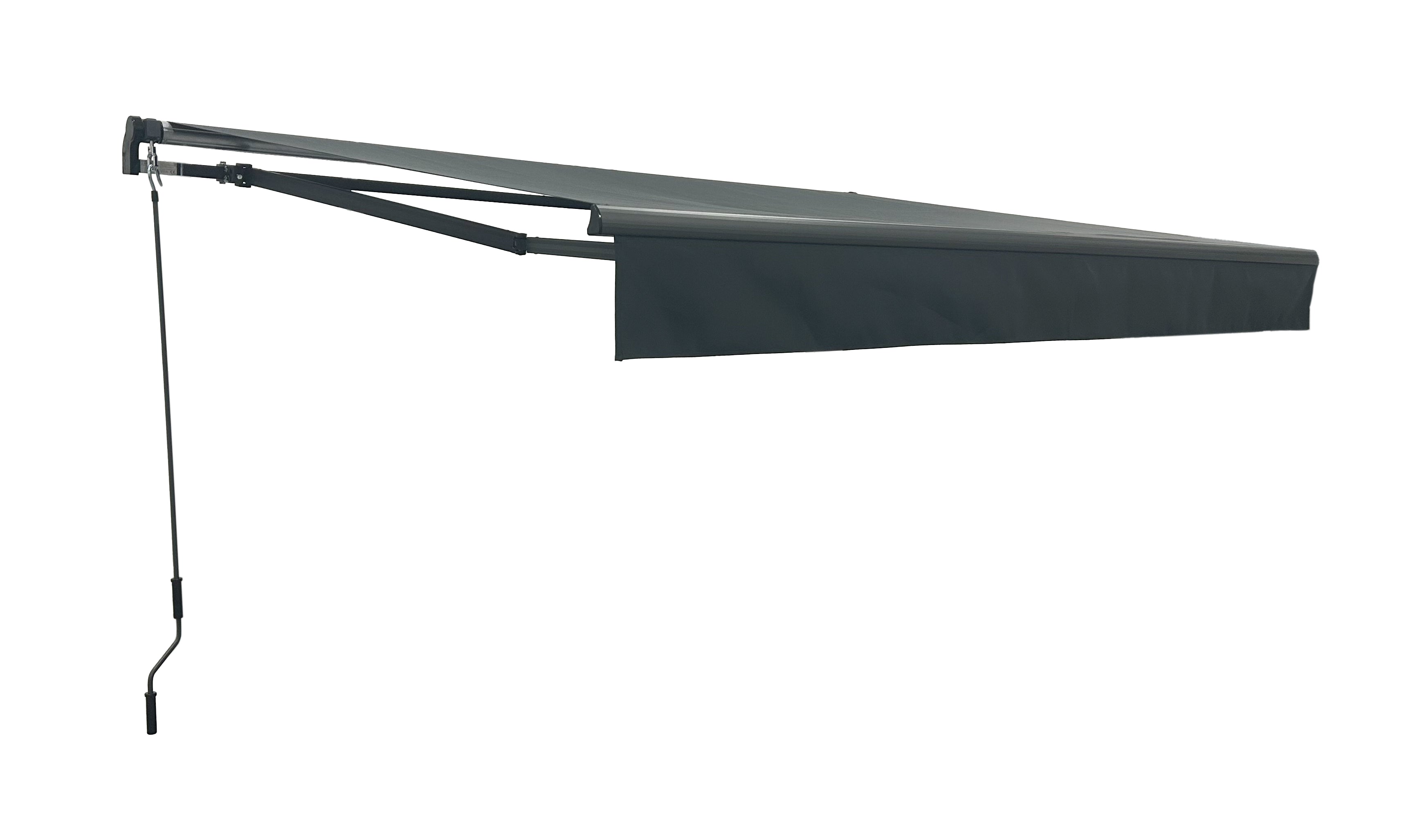Gelenkarmmarkise Markise Sonnenschutz Terrassenmarkise Garden Pleasure anthrazit