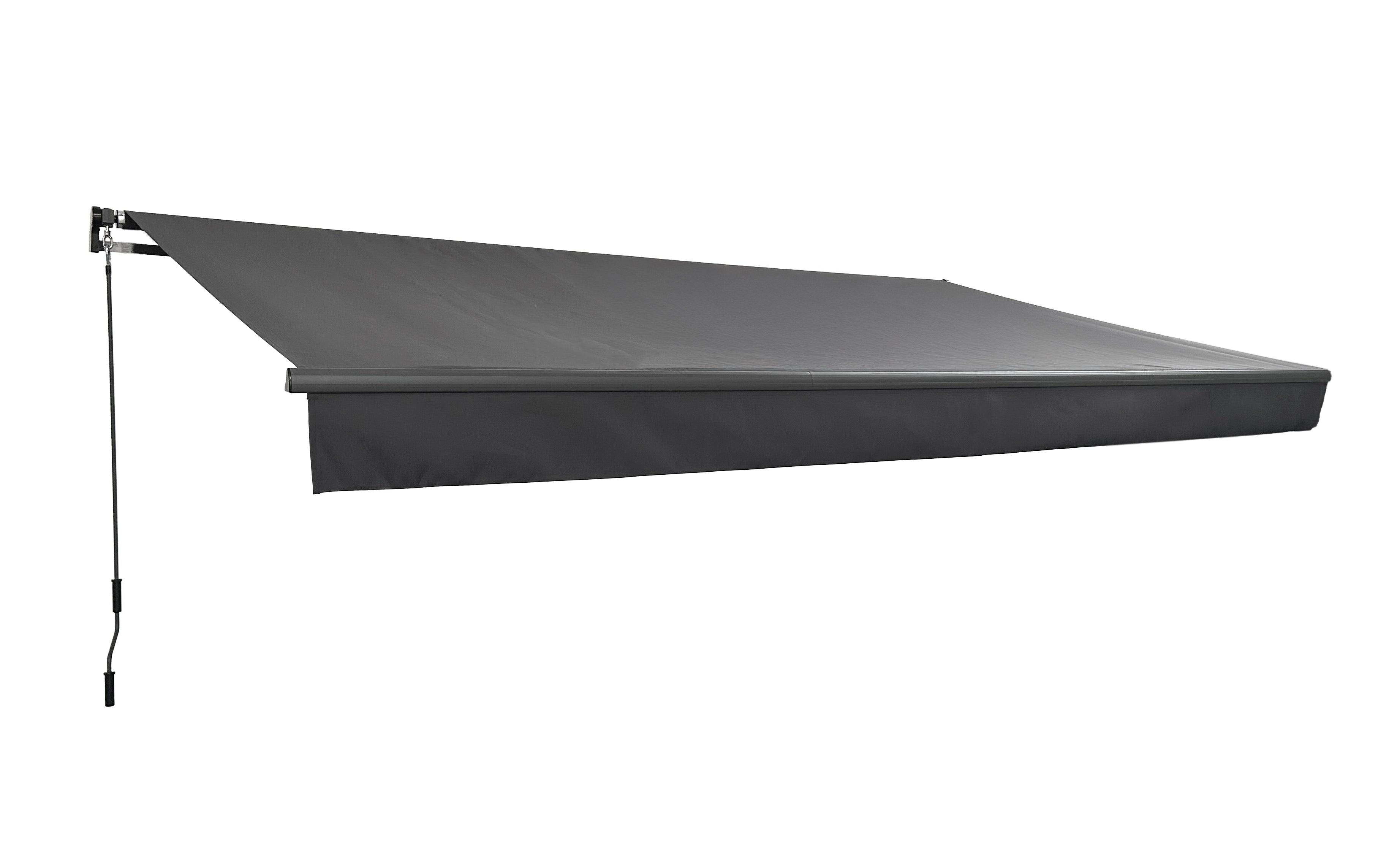 Gelenkarmmarkise Markise Sonnenschutz Terrassenmarkise Garden Pleasure anthrazit groß