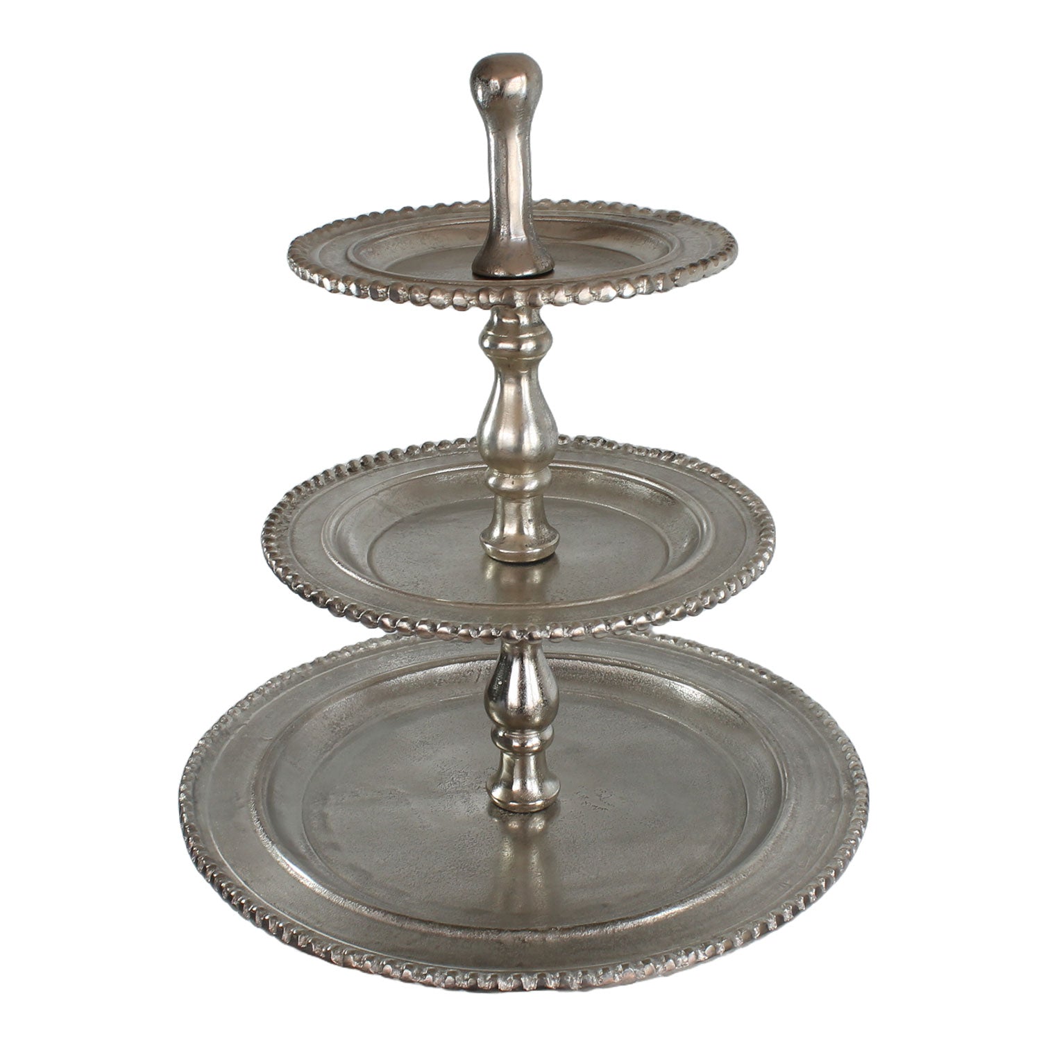 Etagere groß 3-stöckig – Deko Etagere in Gold oder Silber für Tisch, Sideboard & Festtafel