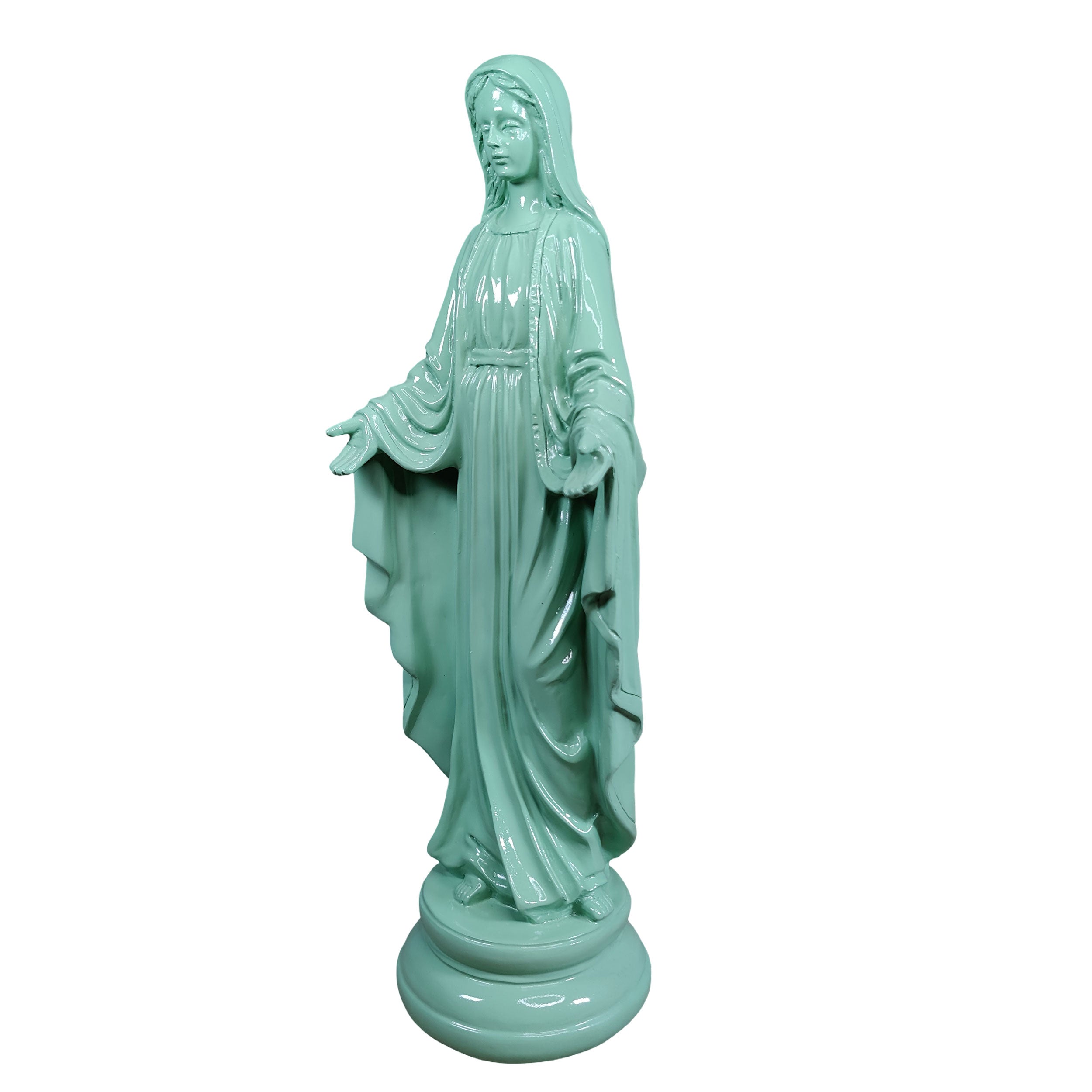 Madonna Figur & Marienfigur modern - Mutter Gottes Deko in Gold, Magenta oder Jade, groß oder klein