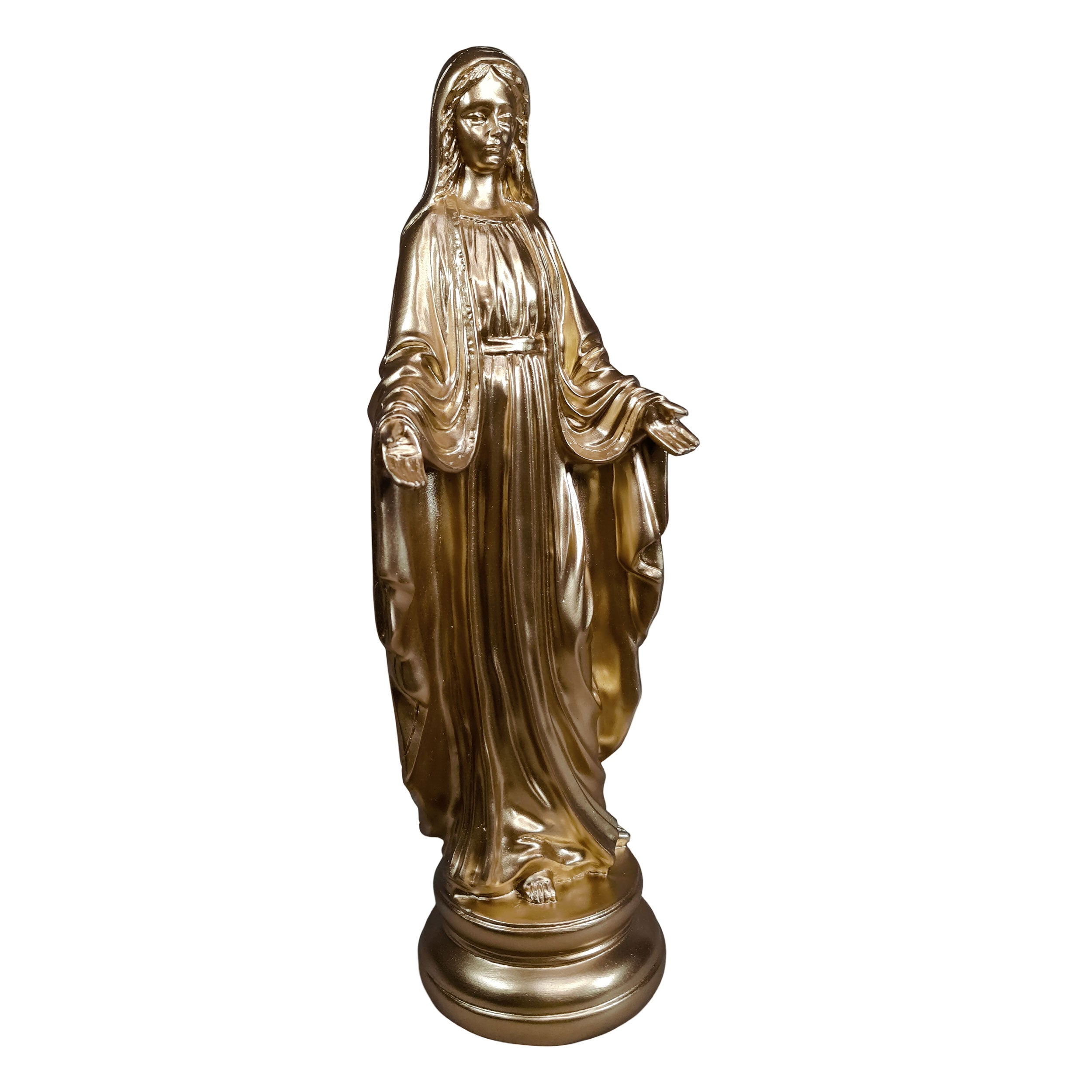 Madonna Figur & Marienfigur modern - Mutter Gottes Deko in Gold, Magenta oder Jade, groß oder klein