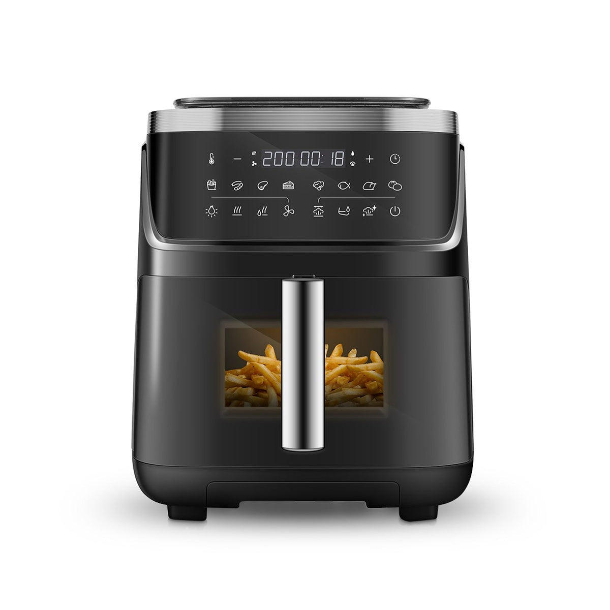 Tescoma PRESIDENT Dampf-Heißluftfritteuse Airfryer 7 l, 1700 W Friteuse