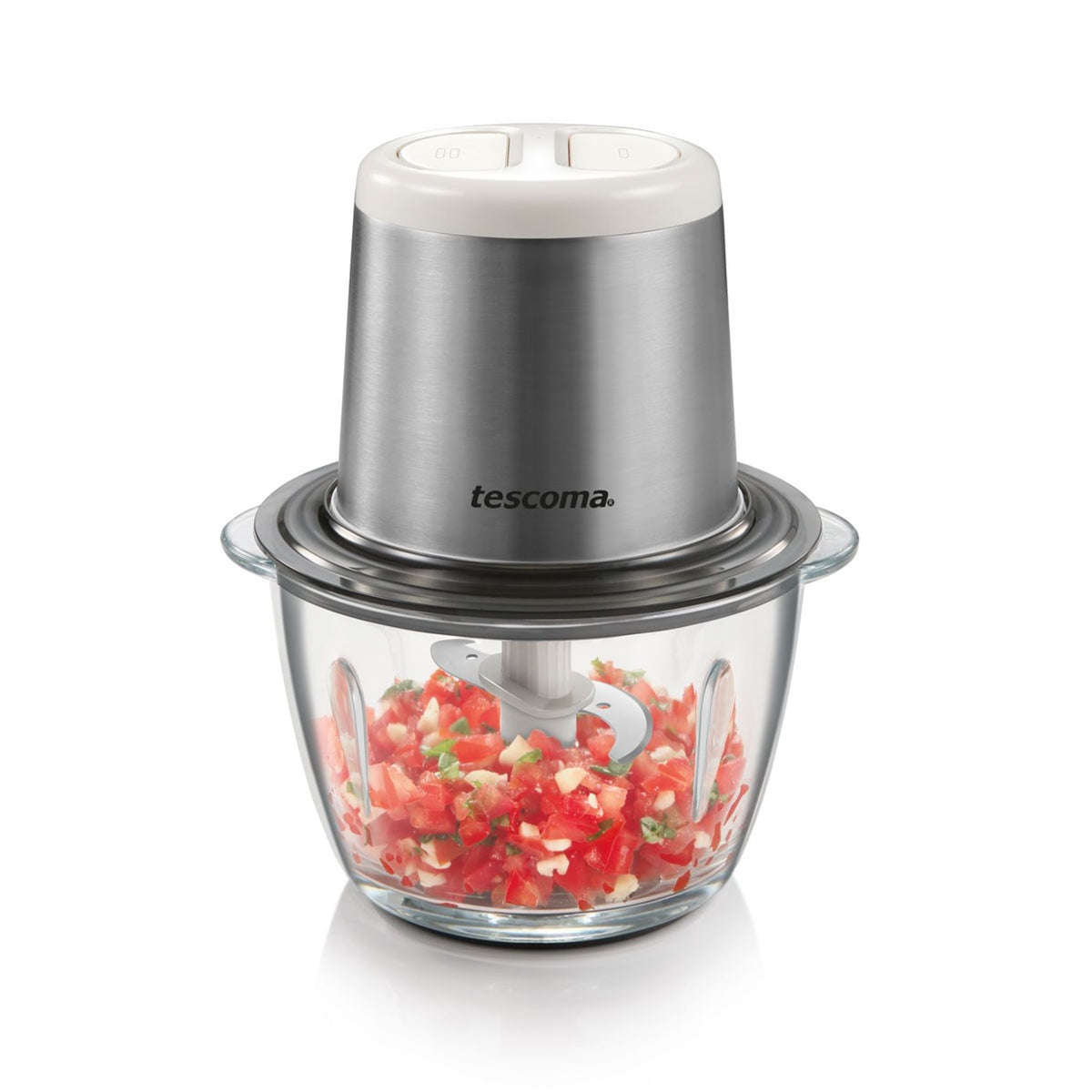 Tescoma GrandCHEF Akku-Zerkleinerer 1 l, 200 W mit Schlagscheibe