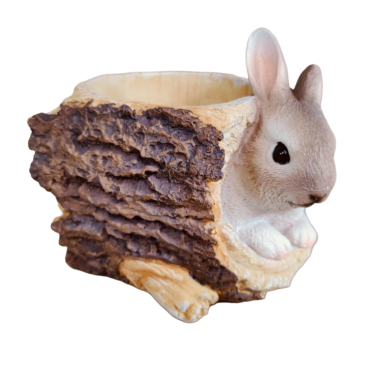 Pflanztopf Hase Blumentopf Hasenfigur zum Bepflanzen für Haus Garten und Osterdeko