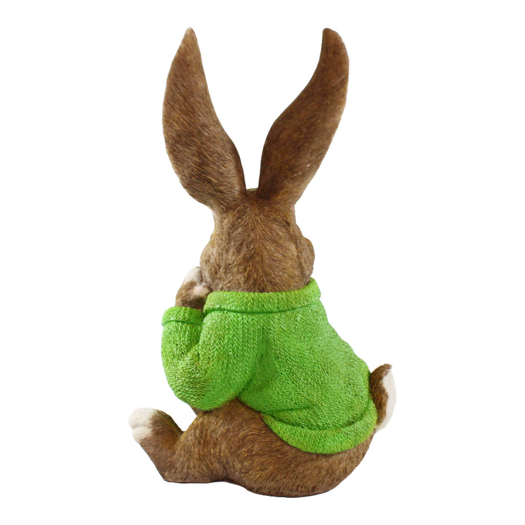 Dekohasen XL mit Pullover Osterhase Deko groß Deko Hasen für den Garten versch. Farben