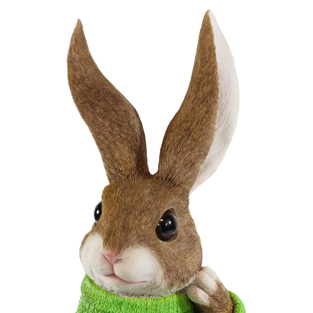 Dekohasen XL mit Pullover Osterhase Deko groß Deko Hasen für den Garten versch. Farben