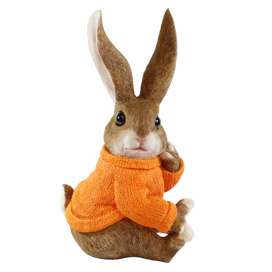 Dekohasen XL mit Pullover Osterhase Deko groß Deko Hasen für den Garten versch. Farben