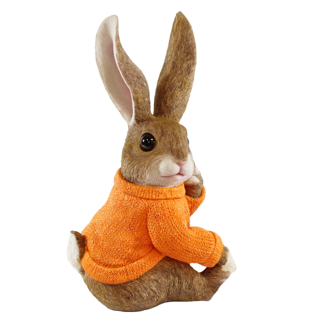 Dekohasen XL mit Pullover Osterhase Deko groß Deko Hasen für den Garten versch. Farben