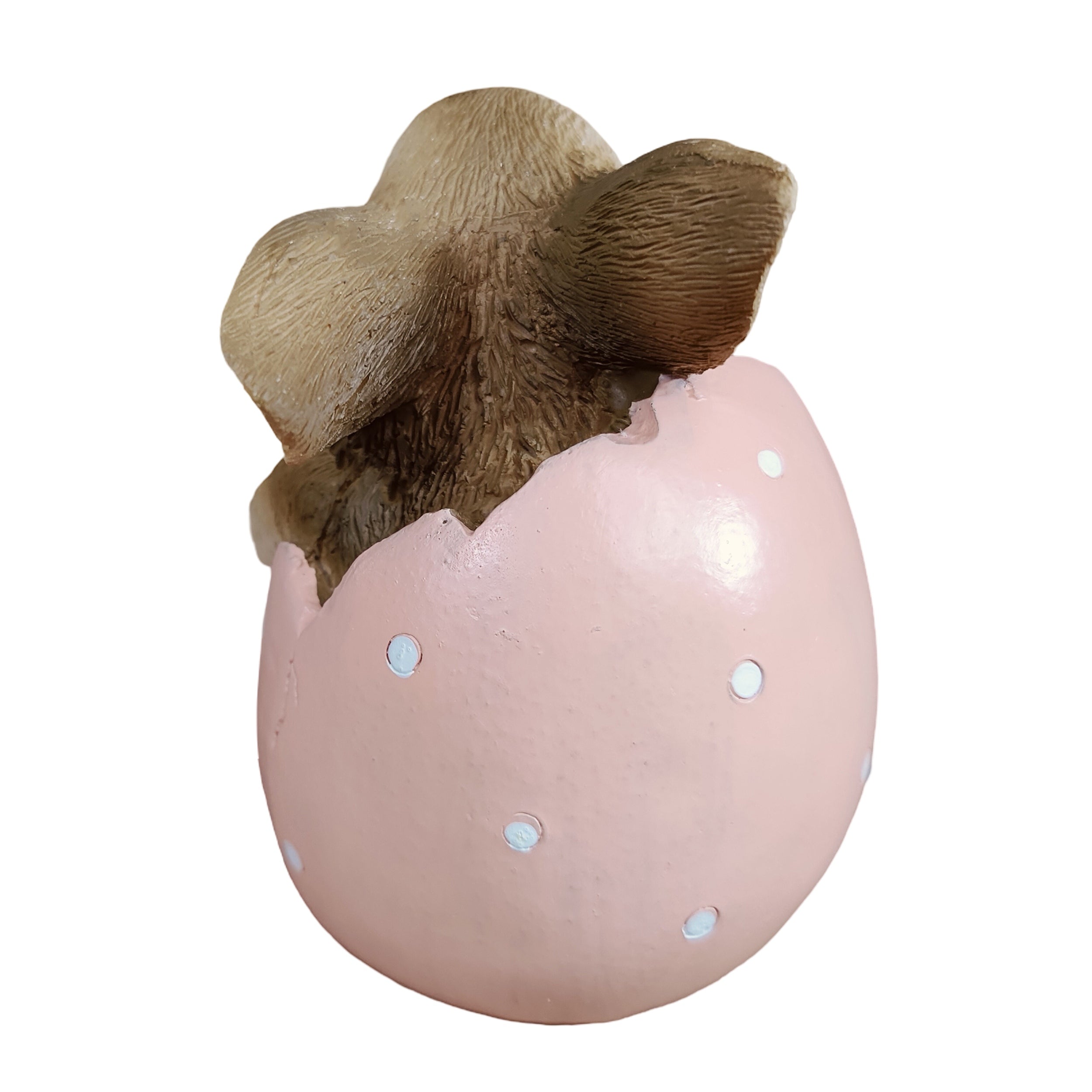 Hasenfigur im Ei als Deko Hase - Osterhase Figur für Osterdeko, Frühlingsdeko & Ostern zu Hause