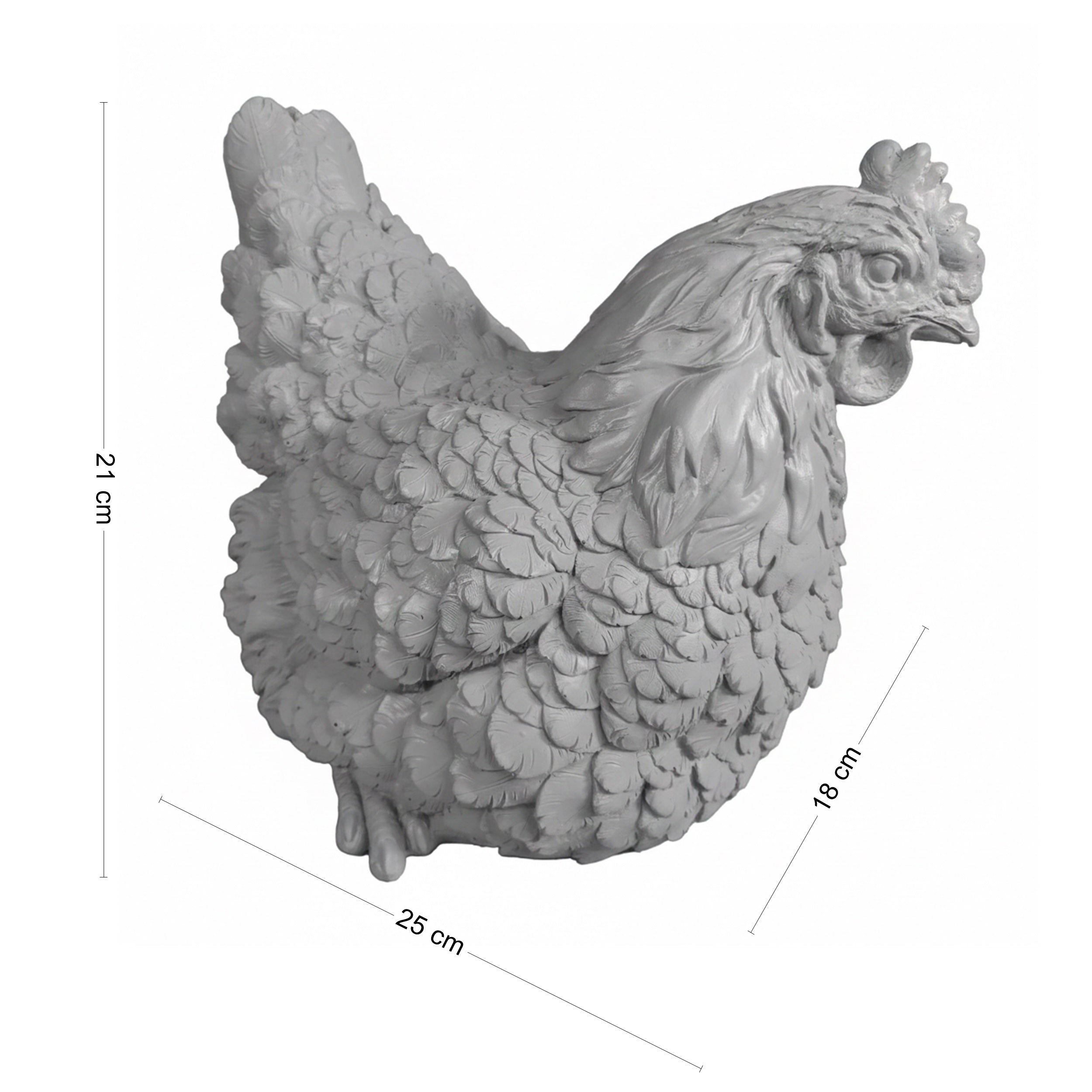 Deko Hühner DekoDiven einzigartige Huhn Deko für Haus & Garten in verschiedenen Farben