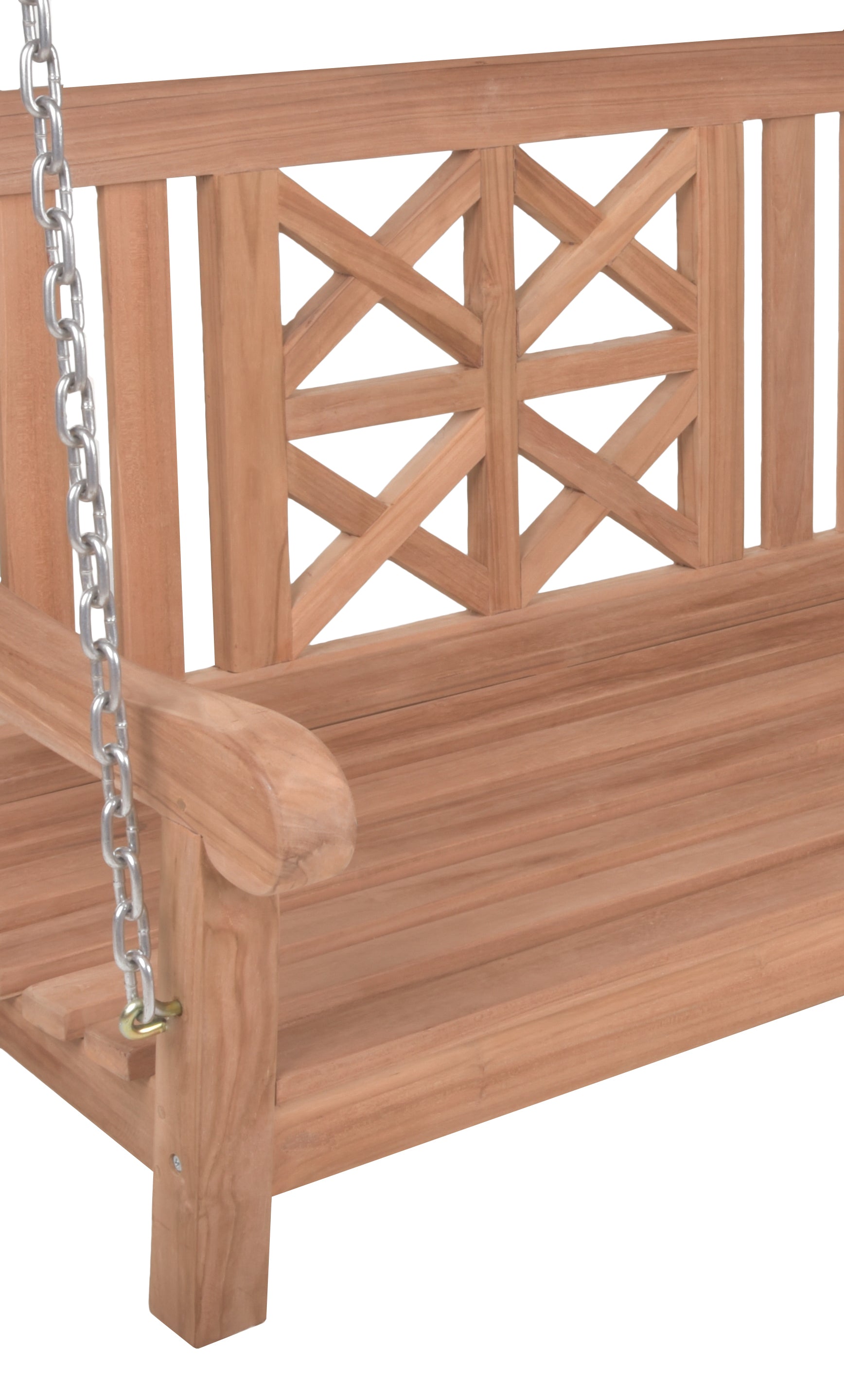 Hängebank LATOA Gartenschaukel Schaukelbank Teakholz Garden Pleasure