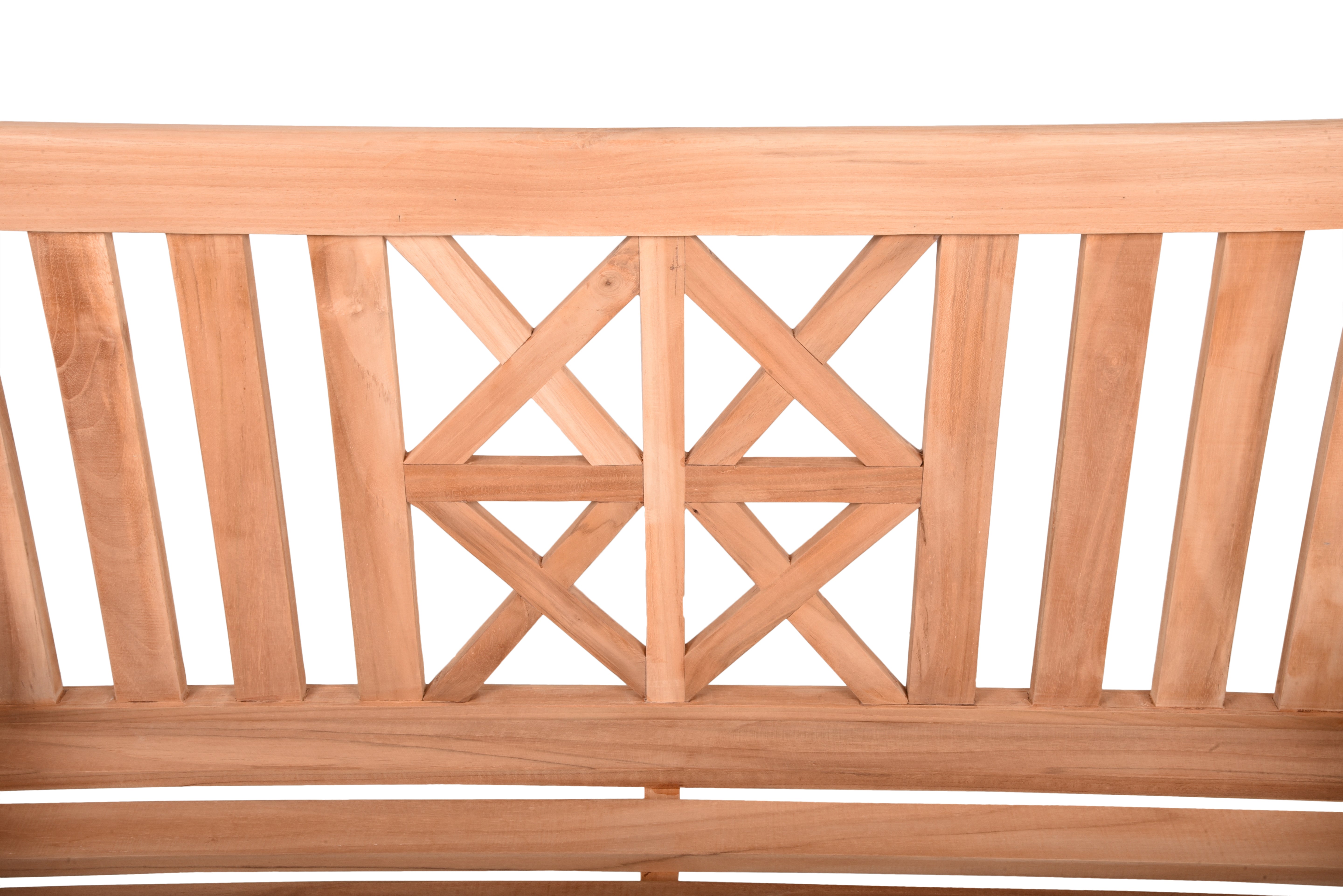 Bank PANTAR Gartenbank Sitzbank Teakholz Garden Pleasure 2-Sitzer