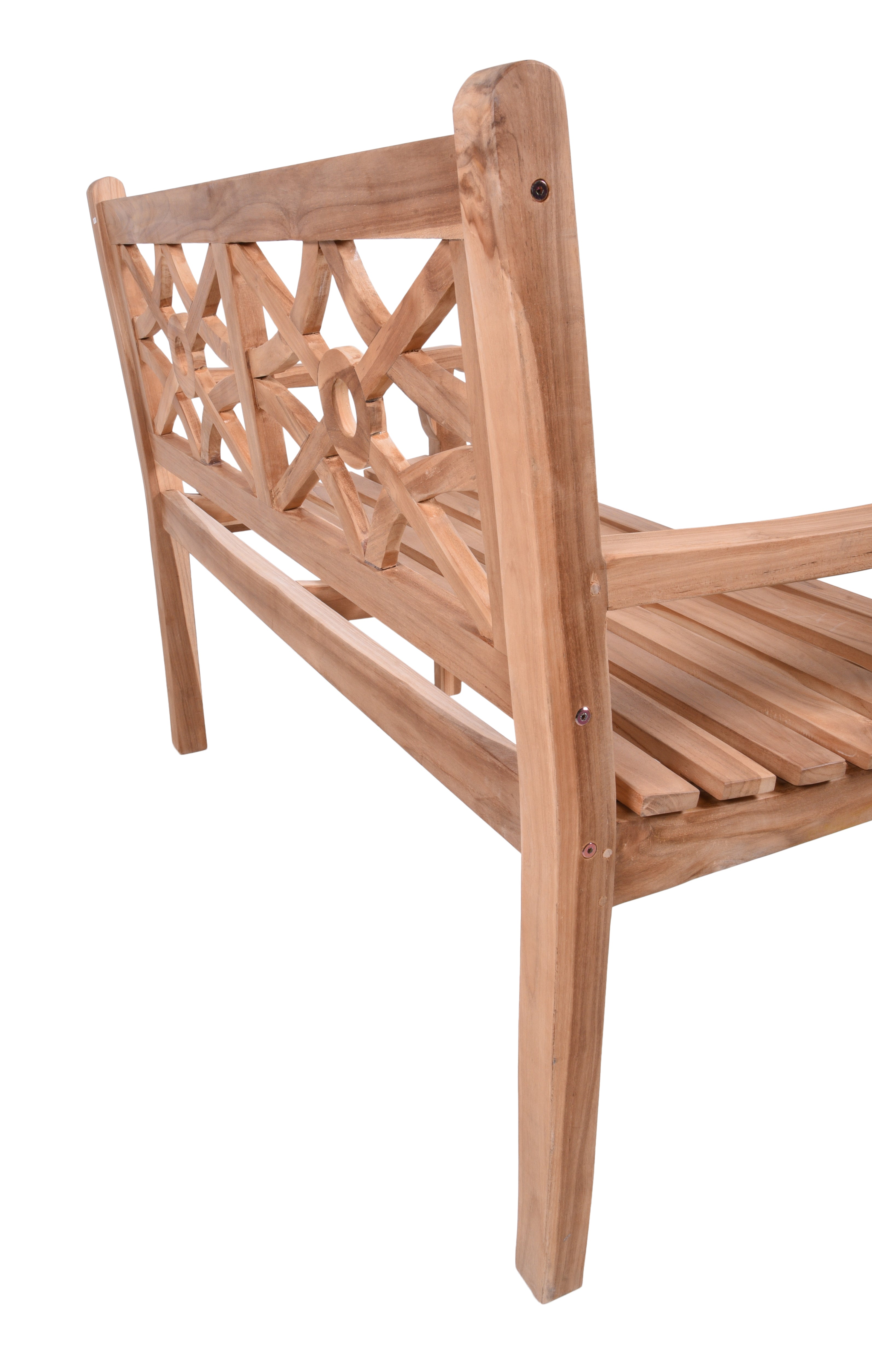 Bank SAYANG Gartenbank Sitzbank Teakholz Garden Pleasure 2-Sitzer