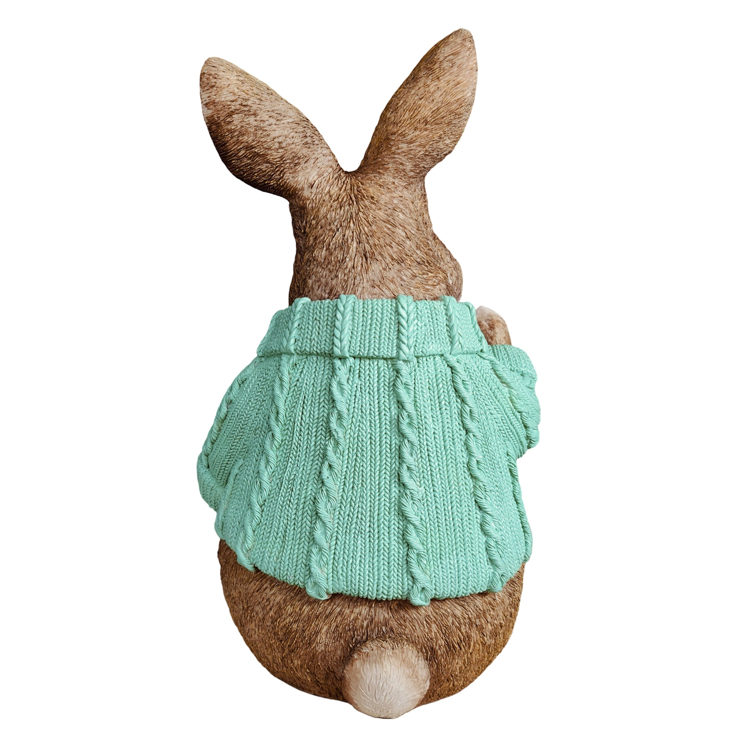 Deko Hase XL im Pullover groß – Deko Osterhase Hasenfigur sitzend, Osterdeko & Gartenfigur in versch. Farben