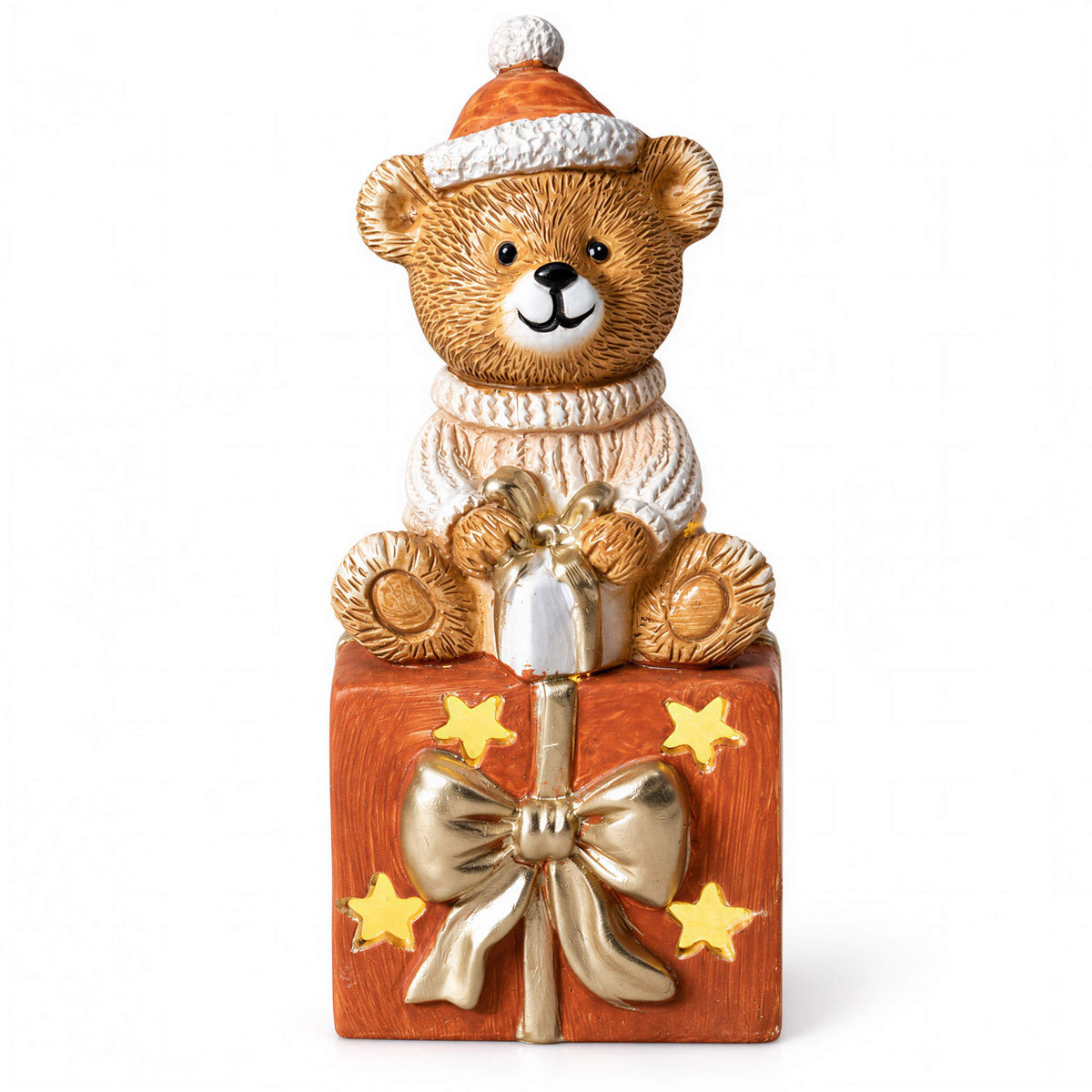 Bär Figur LED Weihnachtsdeko mit Batterie Weihnachtsbär Tischdeko Varianten
