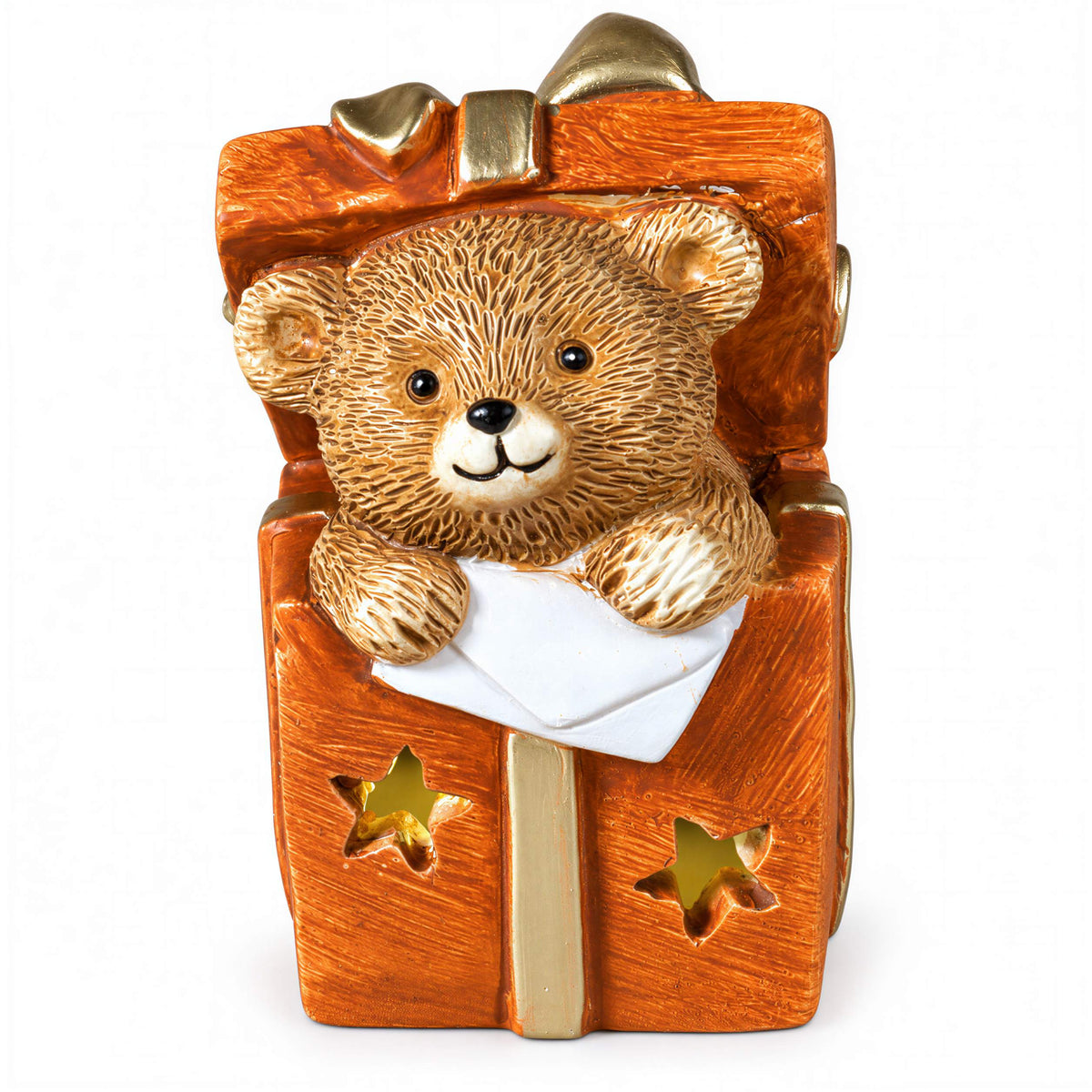 Bär Figur LED Weihnachtsdeko mit Batterie Weihnachtsbär Tischdeko Varianten