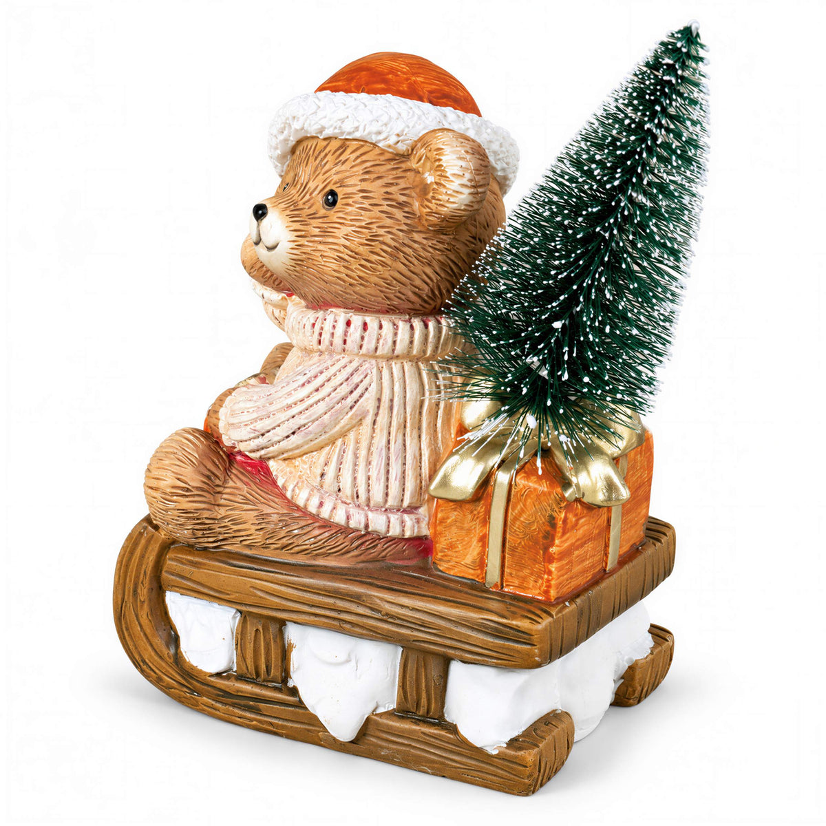 Bär Figur LED Weihnachtsdeko mit Batterie Weihnachtsbär Tischdeko Varianten