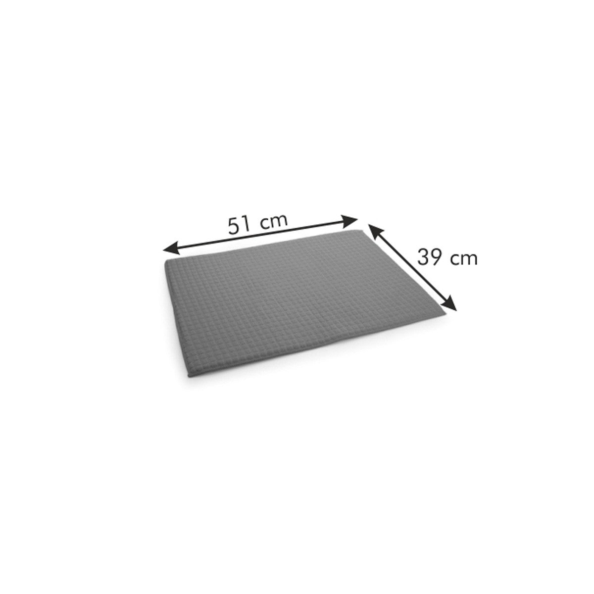 Tescoma Abtropfmatte PRESTO 51 x 39 cm – Spülmatte für Geschirr