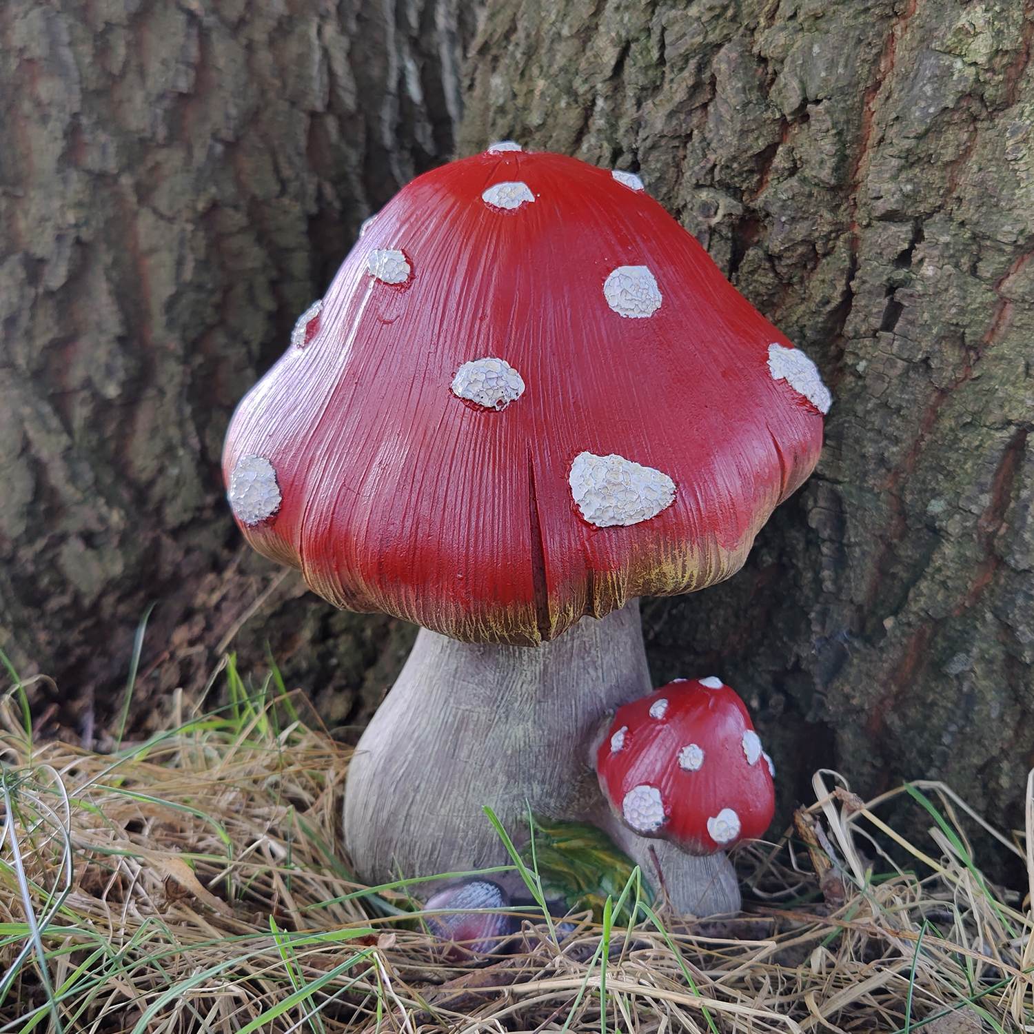 Fliegenpilz 22 cm Dekopilze Pilzfiguren Deko Fliegenpilz